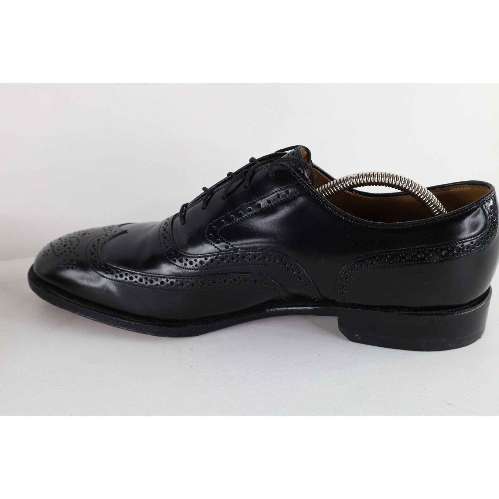 Johnston & Murphy × Vintage Vintage Johnston Murphy Leather Wingtips Oxford Dress Shoes Size US 11 / EU 44 - 6 Thumbnail