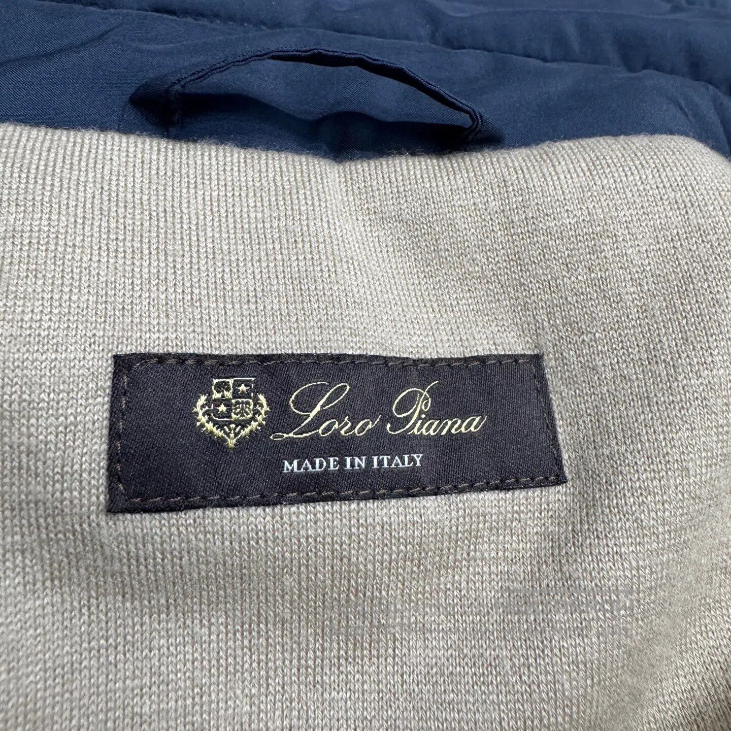 Loro Piana LORO PIANA size3xl STORM SYSTEM Rhombic Nylon Cotton Coat| Size US XXL / EU 58 / 5 - 3 Thumbnail