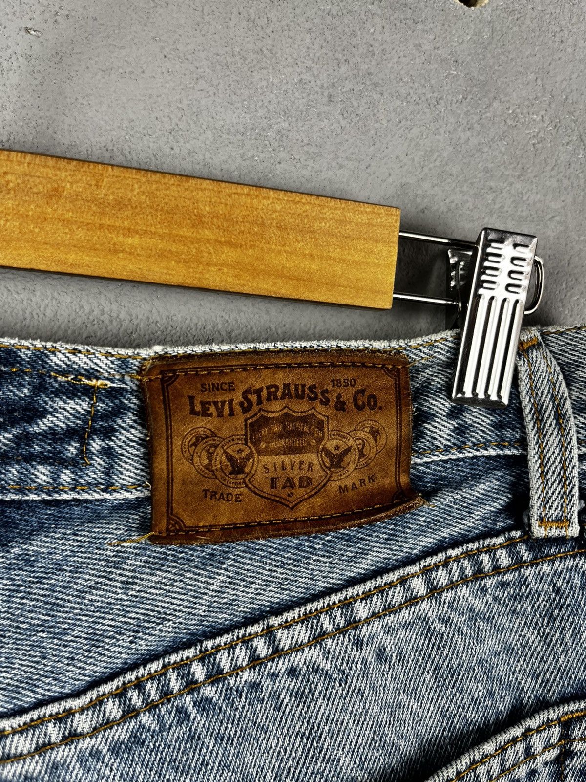 Levi's Levis shorts vintage silver tab Size US 32 / EU 48 - 12 Thumbnail