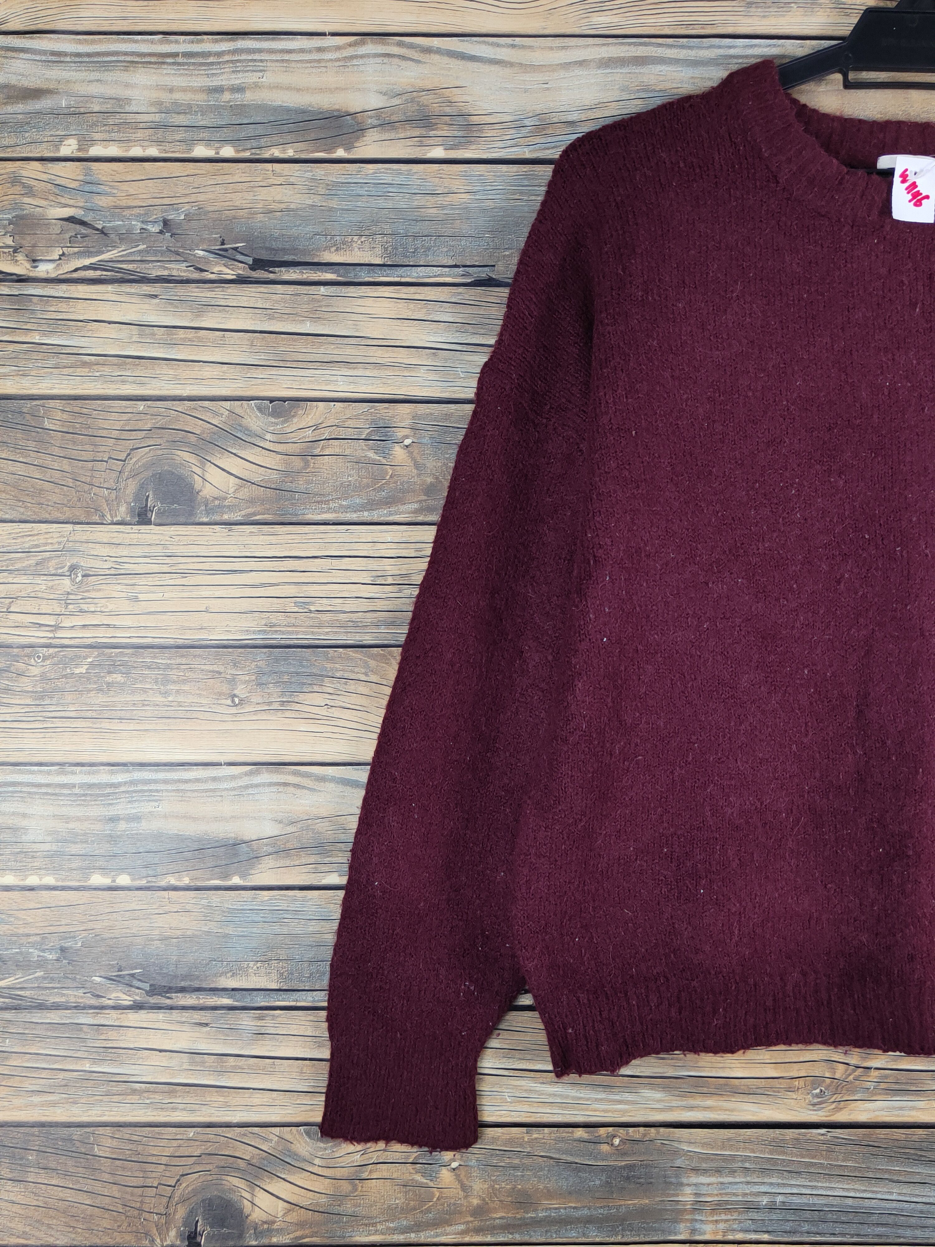GU × Homespun Knitwear × Japanese Brand GU Maroon Knitwear Sweatshirts #W1146 Size M / US 6-8 / IT 42-44 - 3 Thumbnail