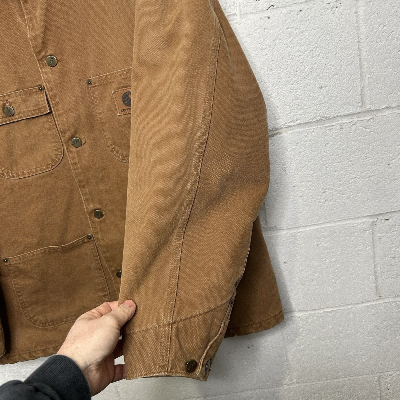 Carhartt Vintage Carhartt Blanket-Lined Chore Coat “Brown” C02 BRN Size US L / EU 52-54 / 3 - 8 Thumbnail