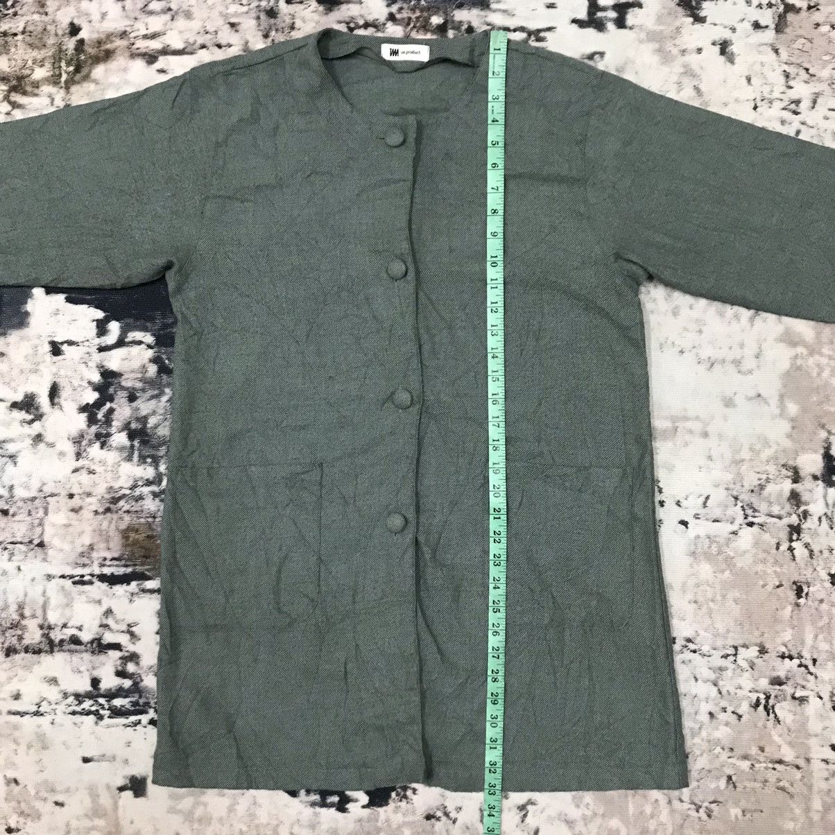 Issey Miyake × Japanese Brand × Vintage Im Product Linen Button Up Open Colar Size M / US 6-8 / IT 42-44 - 11 Thumbnail