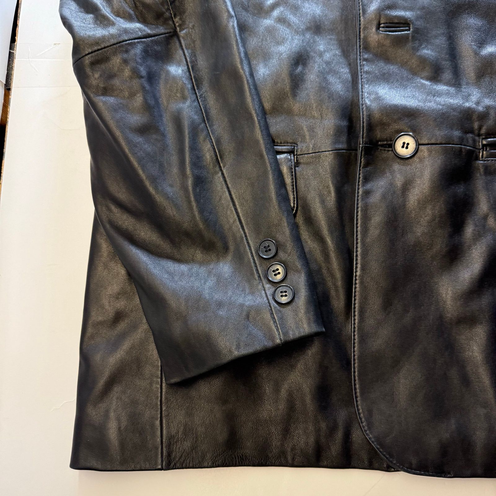Wilsons Leather Wilson Leather Pelle Studio Leather Jacket Size XL Size US XL / EU 56 / 4 - 2 Thumbnail