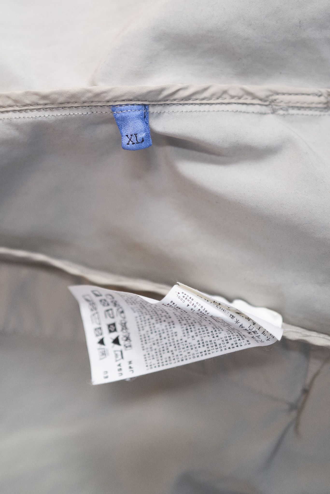 Stone Island VINTAGE STONE ISLAND PARKA 65/35 POLY/NYLON BEIGE SZ. XL Size US XL / EU 56 / 4 - 9 Thumbnail