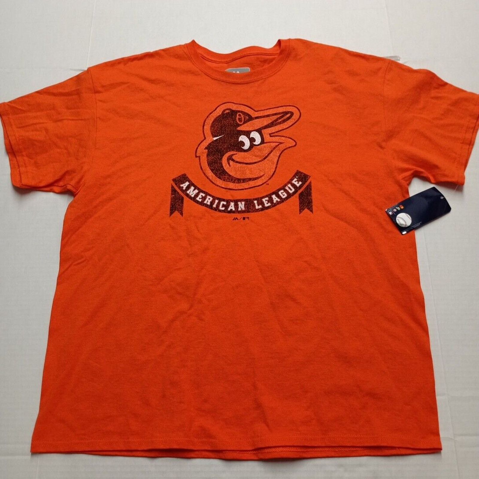 Majestic Baltimore Orioles T-Shirt Men’s Size XL Orange Majestic Size US XL / EU 56 / 4 - 1 Thumbnail