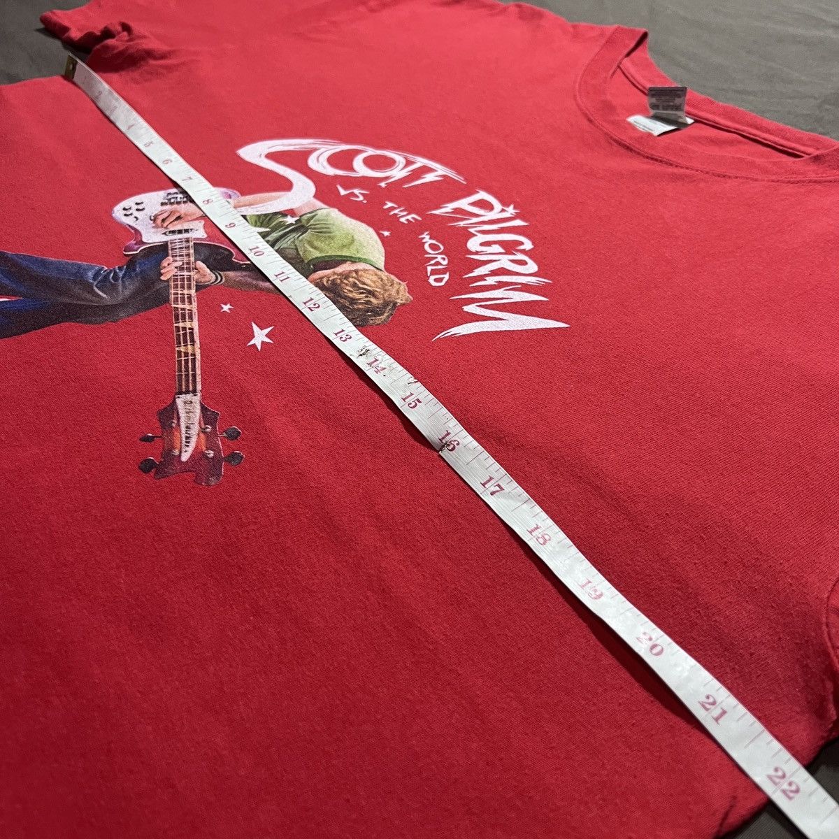 Vintage Vintage Y2K Scott Pilgrim vs. the World Promo Movie Tee Size US L / EU 52-54 / 3 - 8 Thumbnail