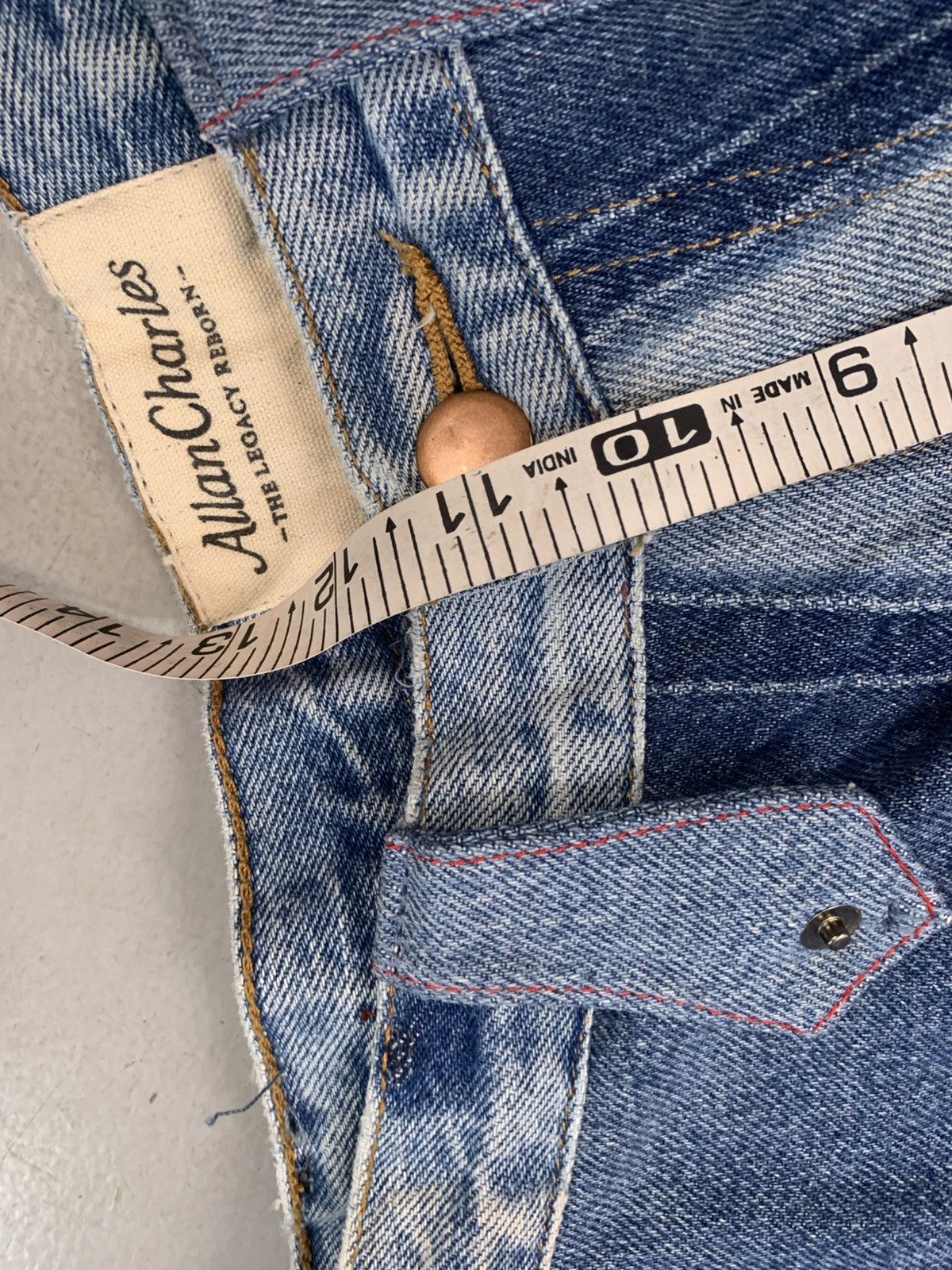 Levi's Vintage upcycled custom baggy denim Size US 32 / EU 48 - 10 Thumbnail