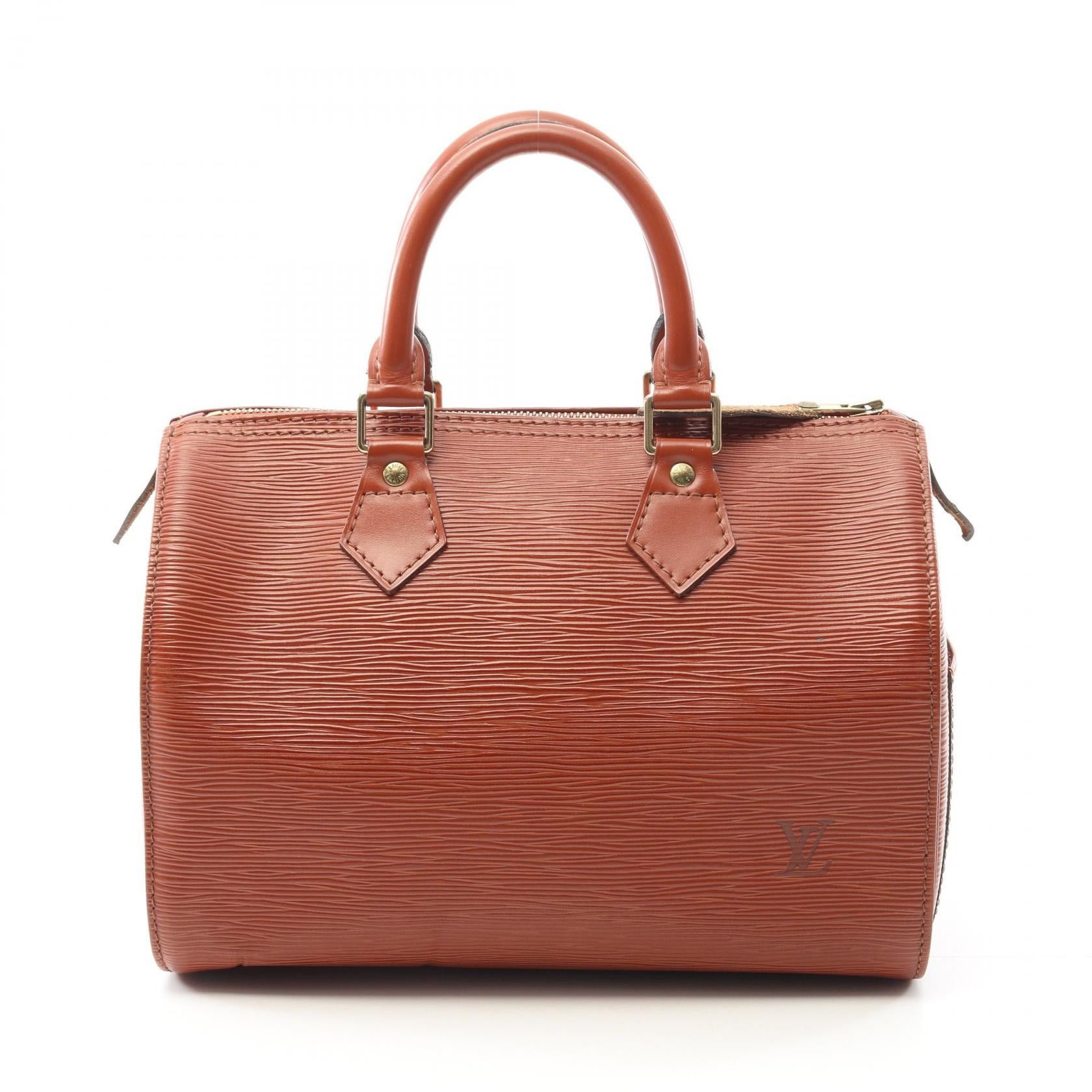 Louis Vuitton Louis Vuitton Speedy 25 Epi Kenya Brown Handbag Leather Size ONE SIZE - 1 Thumbnail