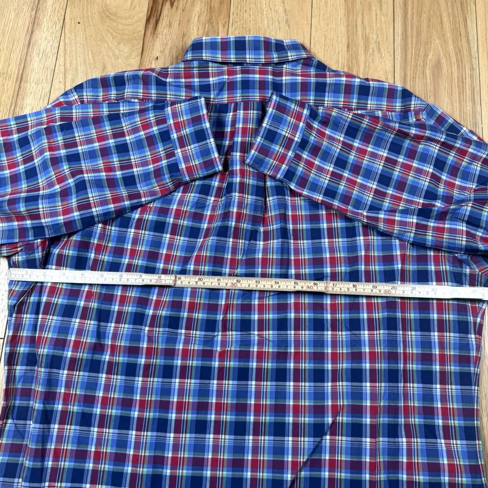 Polo Ralph Lauren Polo Ralph Lauren Button-Up Shirt Mens XXL Slim Fit Plaid Long Sleeve Multicolor 2XL Slimming Regular Men’s Size US XXL / EU 58 / 5 - 4 Thumbnail