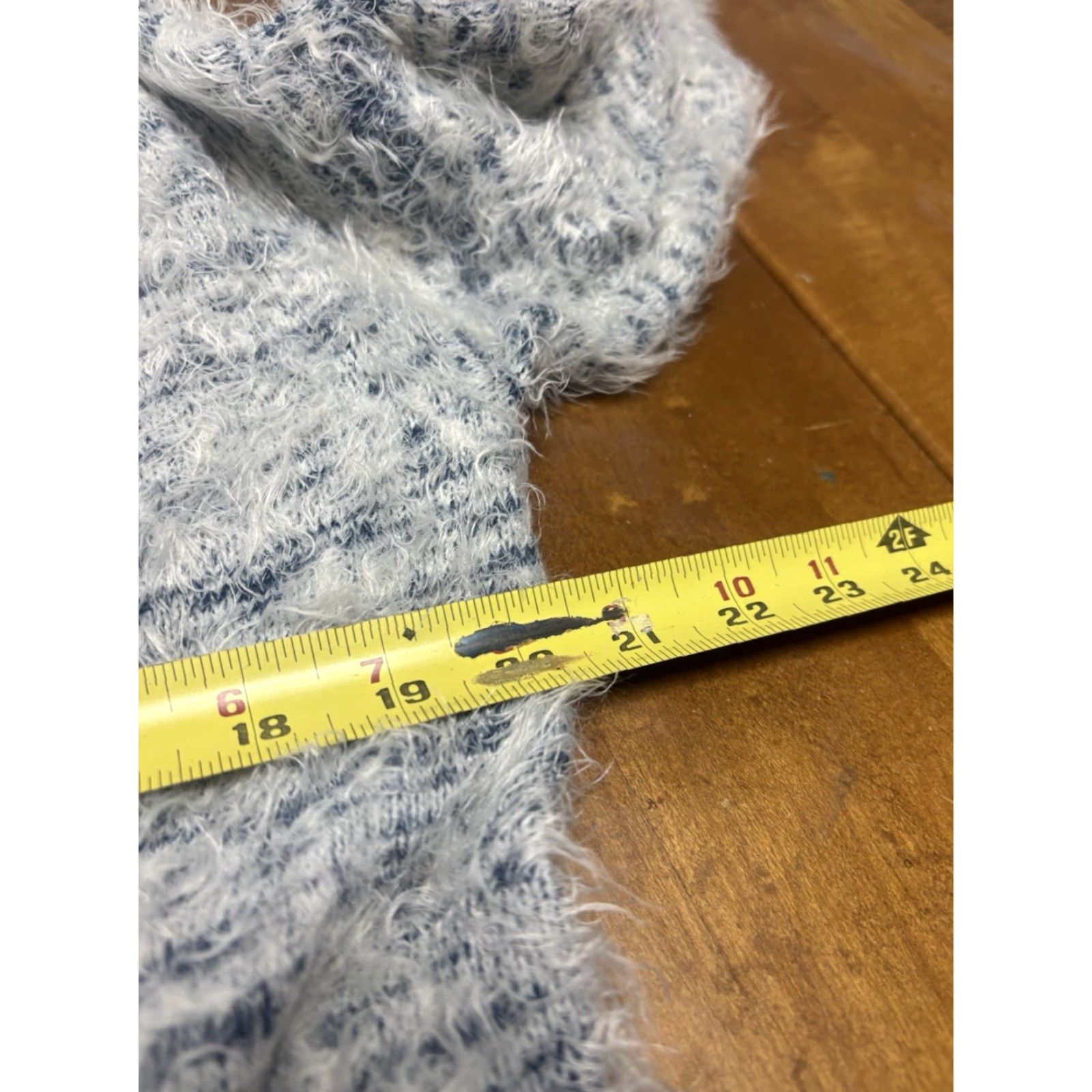 Aeropostale Aeropostale Women's FUZZY S Cardigan Long Sleeve Q4 Smooth Gray Rose Knit Knitwear Sweater Casual Regular S Male? Size S / US 4 / IT 40 - 4 Thumbnail