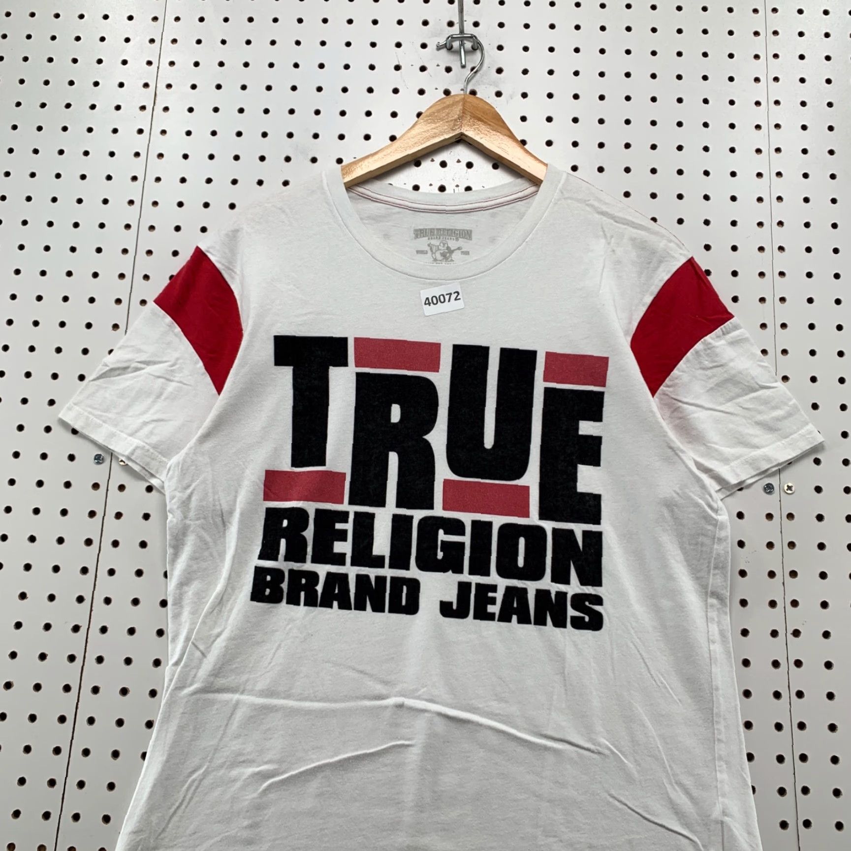 True Religion VINTAGE True Religion Shirt Mens M White Hip Hop Short Sleeve 20x26.5 Shirt Mens White Hip Hop 20x26.5 Mens M White Hip Hop Shirt True Religion Size US M / EU 48-50 / 2 - 2 Thumbnail