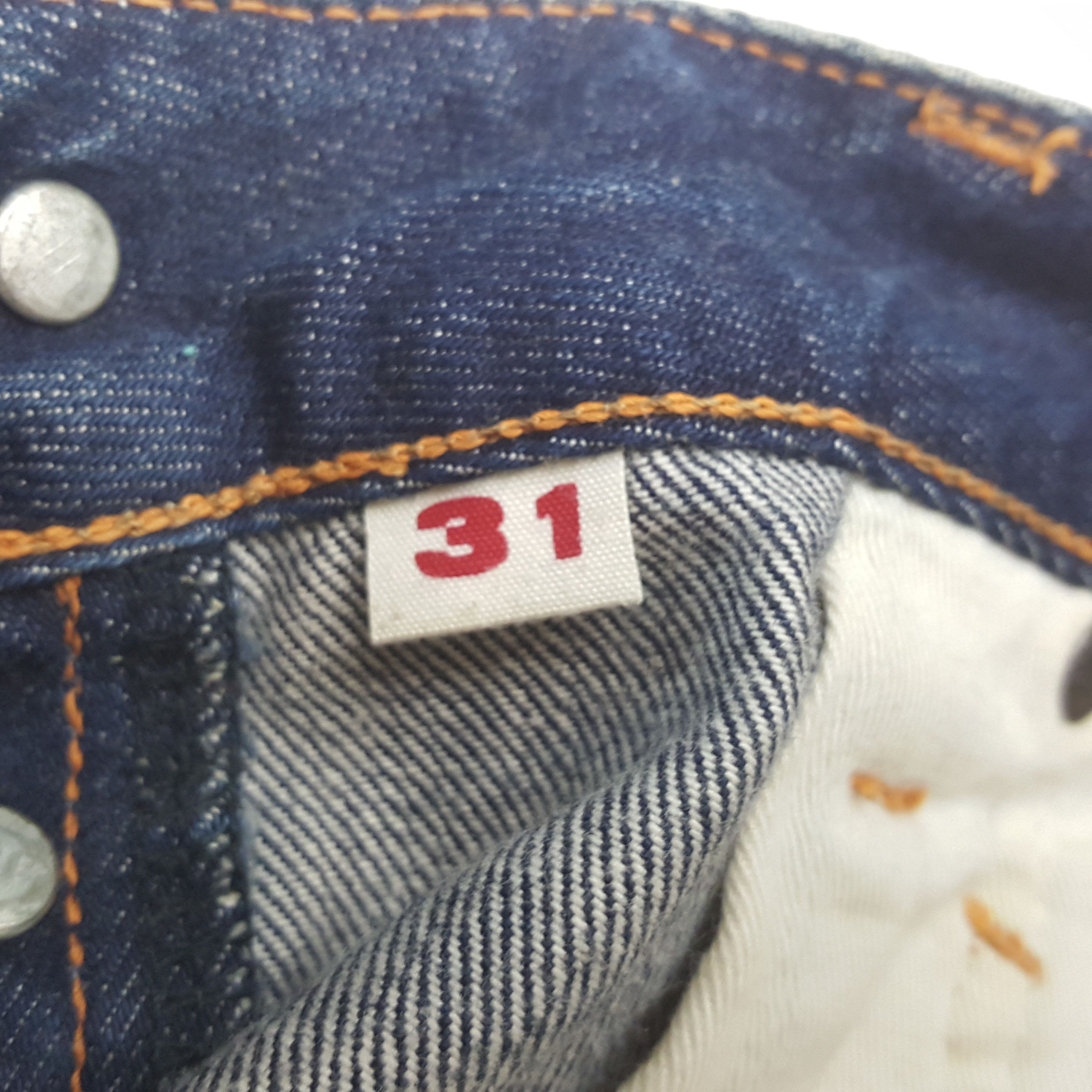 Vintage H.RANCH.M HRM Hollywood Ranch Market Jeans RR9 Size US 31 - 16 Thumbnail