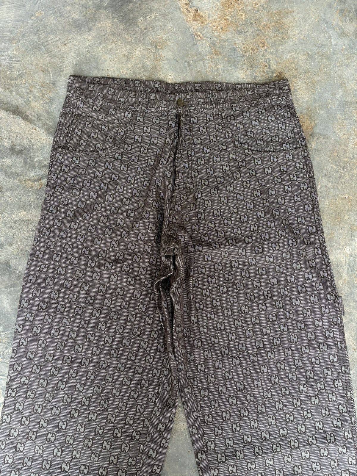Vintage Gucci Monogram Carpenter Pants