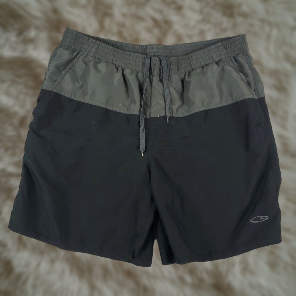 Champion Champion Shorts Mens Size Medium Black Gray Lace Tie Active Athletic Gym Shirt Pants? Size US 31 - 1 Thumbnail