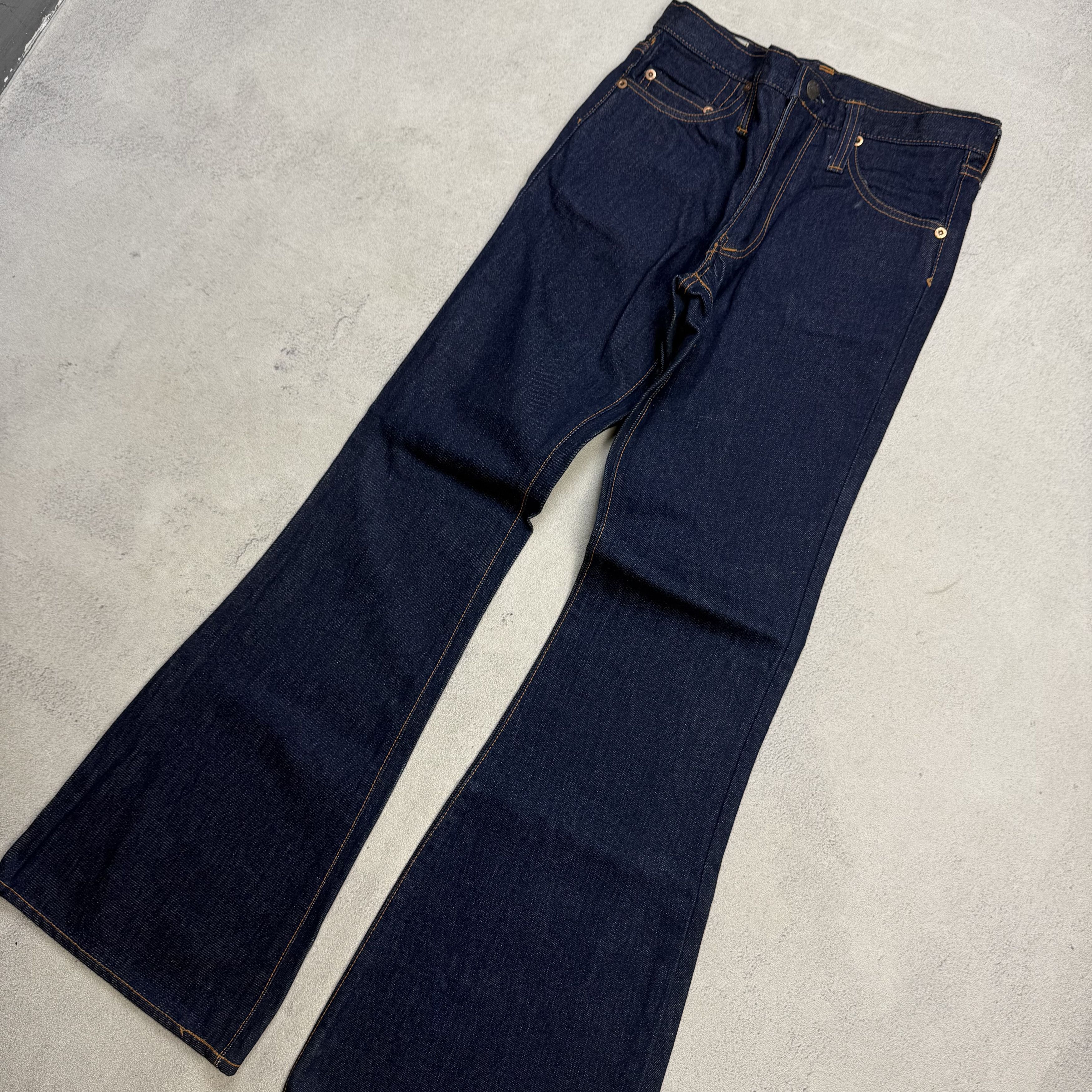 Japanese Brand Vintage Canton X-West Flare Bootcut Denim Size US 28 / EU 44 - 4 Thumbnail