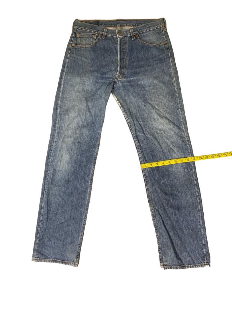 Levi's Vintage Clothing Vintage Levi’s 501 Distressed Denim Size US 33 - 14 Thumbnail