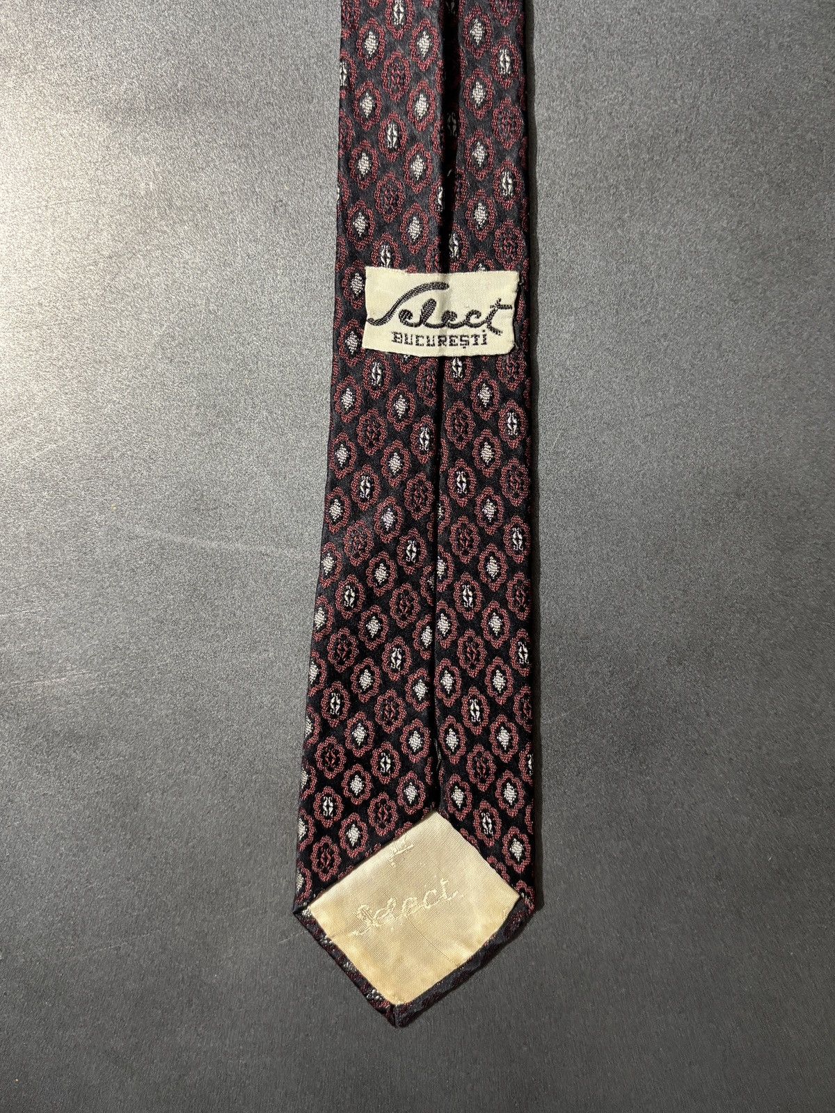 Vintage True Vintage Necktie Patterned Tie Select 1940s 1950s 1960s Size ONE SIZE - 6 Thumbnail