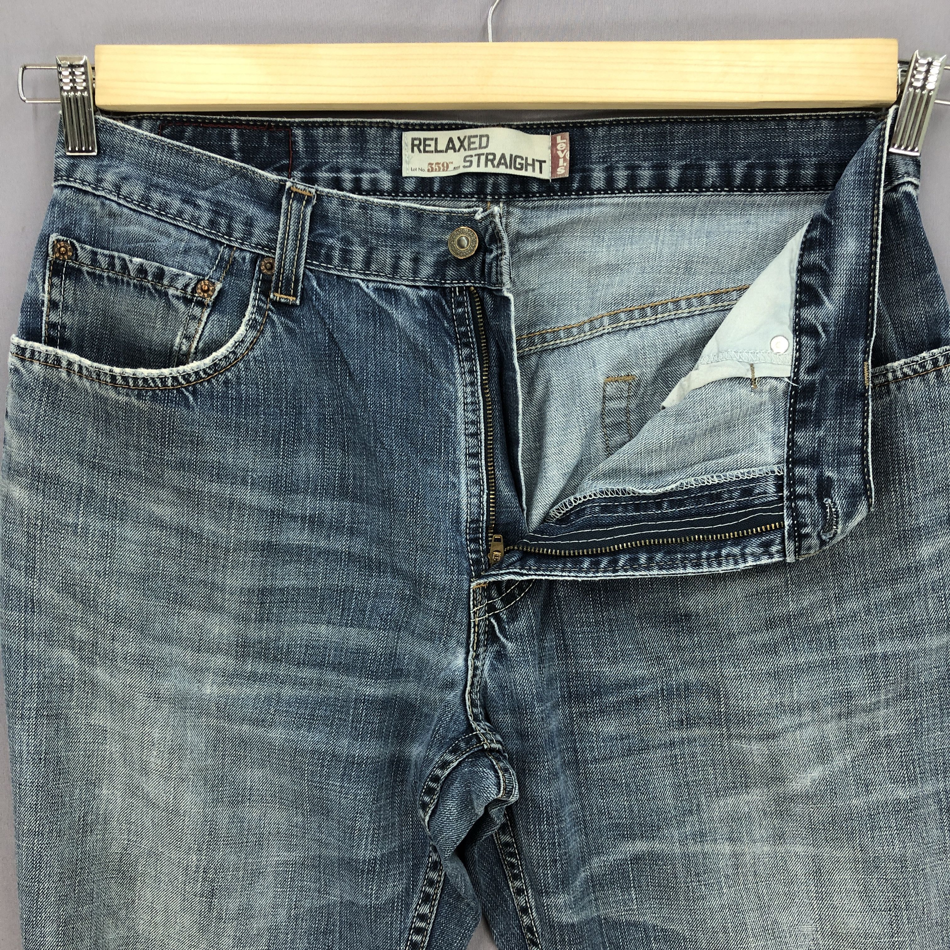 Levi's × Vintage Vintage Levis Jeans Levi's 559 Blue Wash Denim Pants Size US 34 / EU 50 - 8 Thumbnail