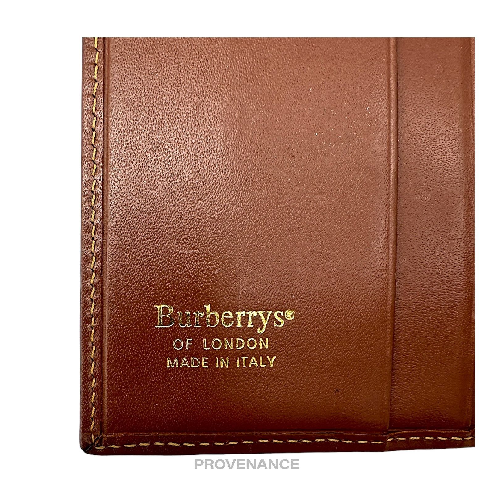 Burberry 🔴 Burberry Bifold ID Card Wallet - Nova Check Brown Size ONE SIZE - 5 Thumbnail