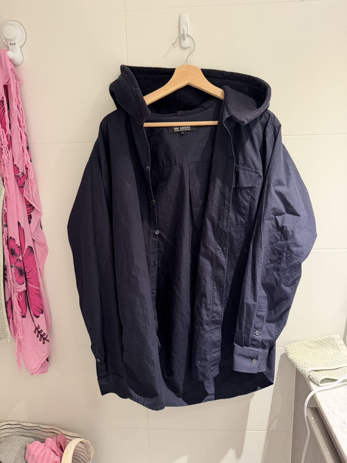 Raf Simons Raf Simons AW 2003-2004 Hooded Button Up Size US M / EU 48-50 / 2 - 1 Thumbnail