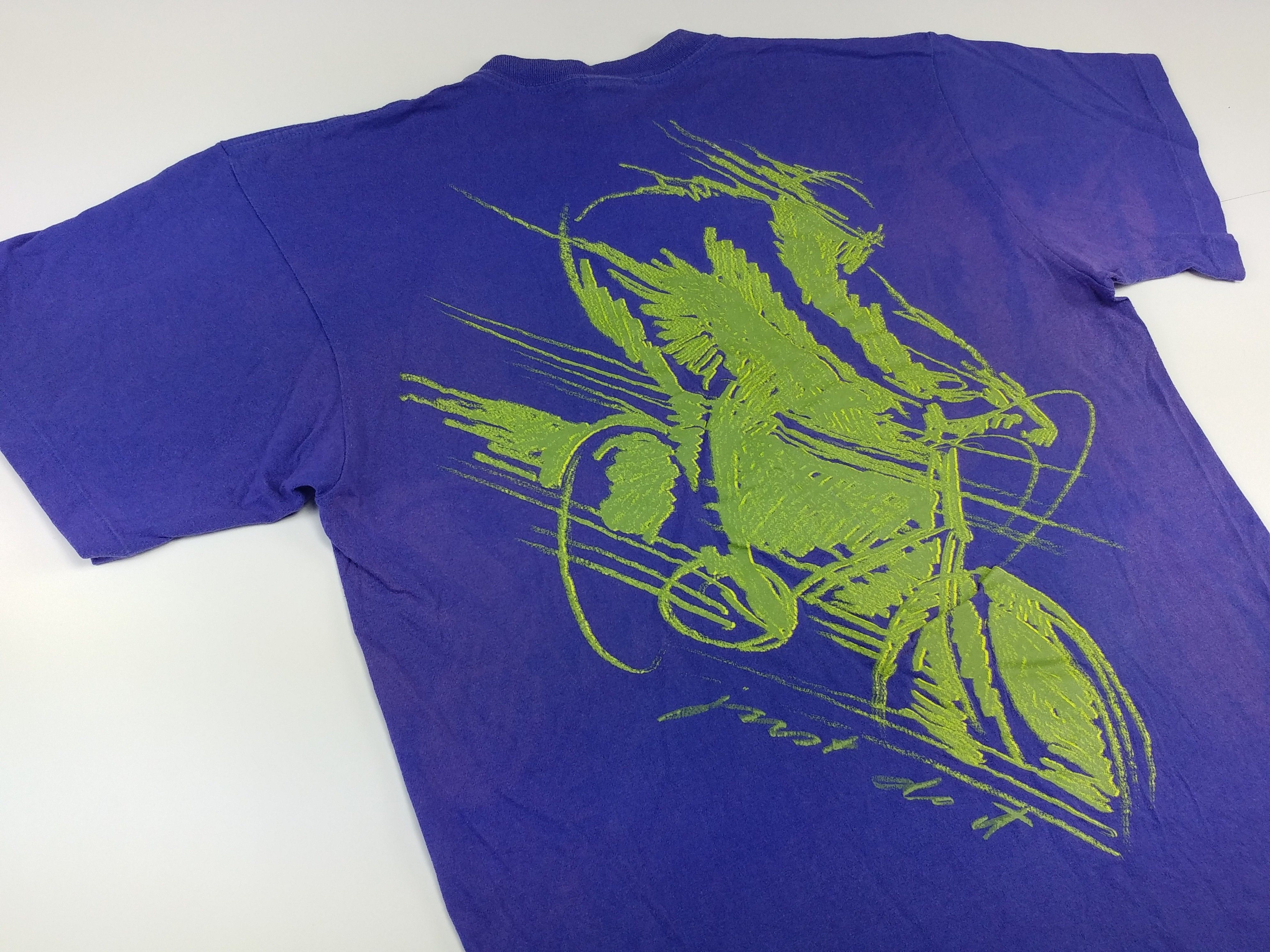 Nike NIKE t-shirt, vintage purple basketball jersey 90s hip hop L Size US L / EU 52-54 / 3 - 4 Thumbnail