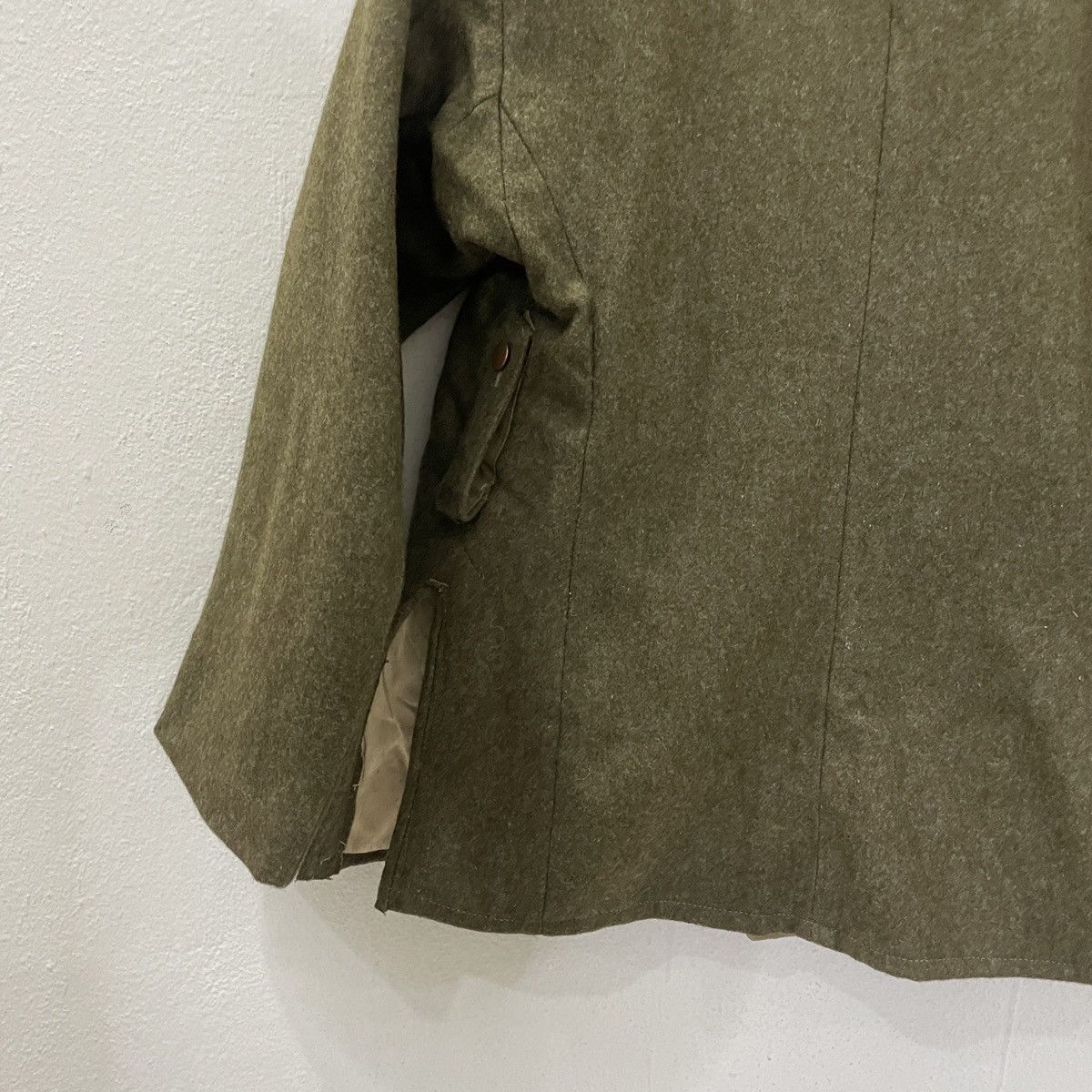 Vintage Vintage Military Wool Jacket Size L / US 10 / IT 46 - 8 Thumbnail