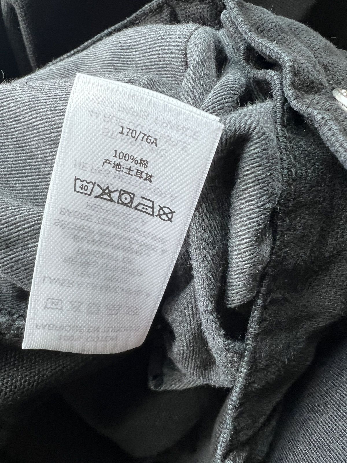 Stussy Stussy Big’ol Washed black denim pants Size US 31 - 7 Thumbnail
