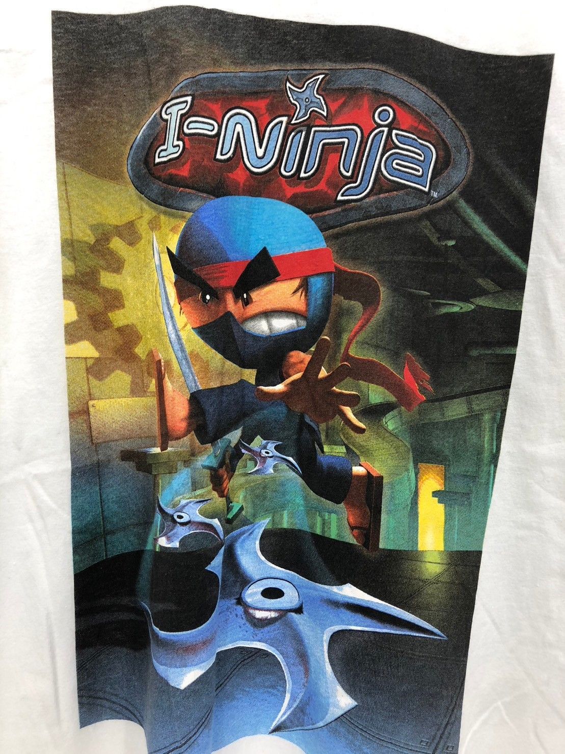Vintage Vintage 00's Namco I-Ninja GameCube PS2 Xbox Shirt BN Size US XL / EU 56 / 4 - 5 Thumbnail