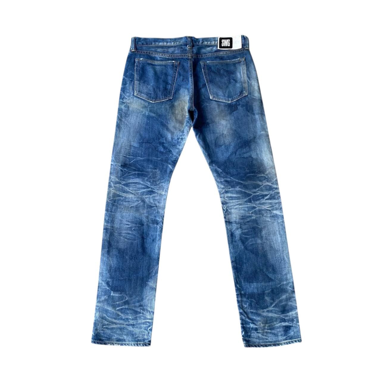 Swagger JAPANESE ARCHIVE SWAGGER FADED HEAVY WHISKERING HONEYCOMB Size US 33 - 12 Thumbnail