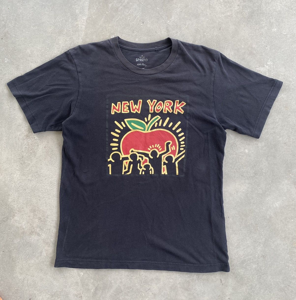Keith Haring × Uniqlo VINTAGD NEW YORK KEITH HARING TEE Size US M / EU 48-50 / 2 - 1 Thumbnail