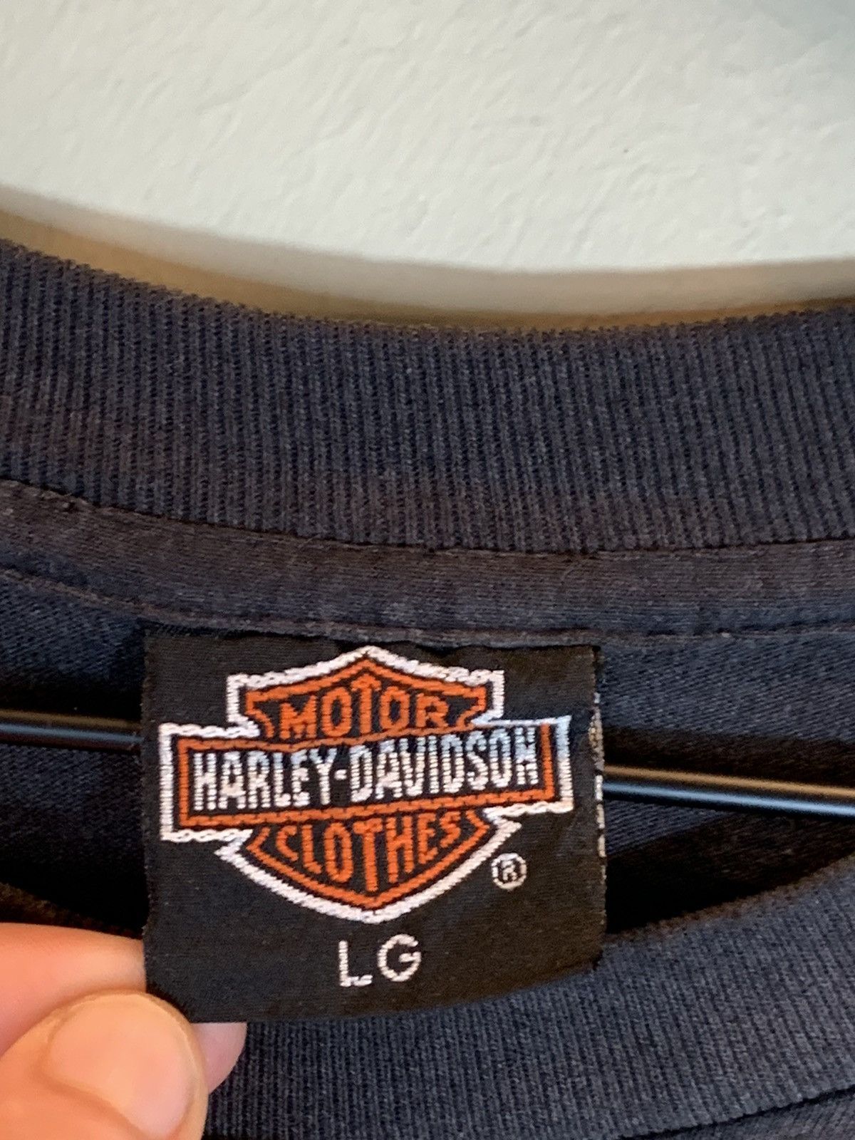 Harley Davidson × Vintage *RARE* Vintage 1991 Harley Davidson Fishing Biker T-Shirt L Size US L / EU 52-54 / 3 - 9 Thumbnail
