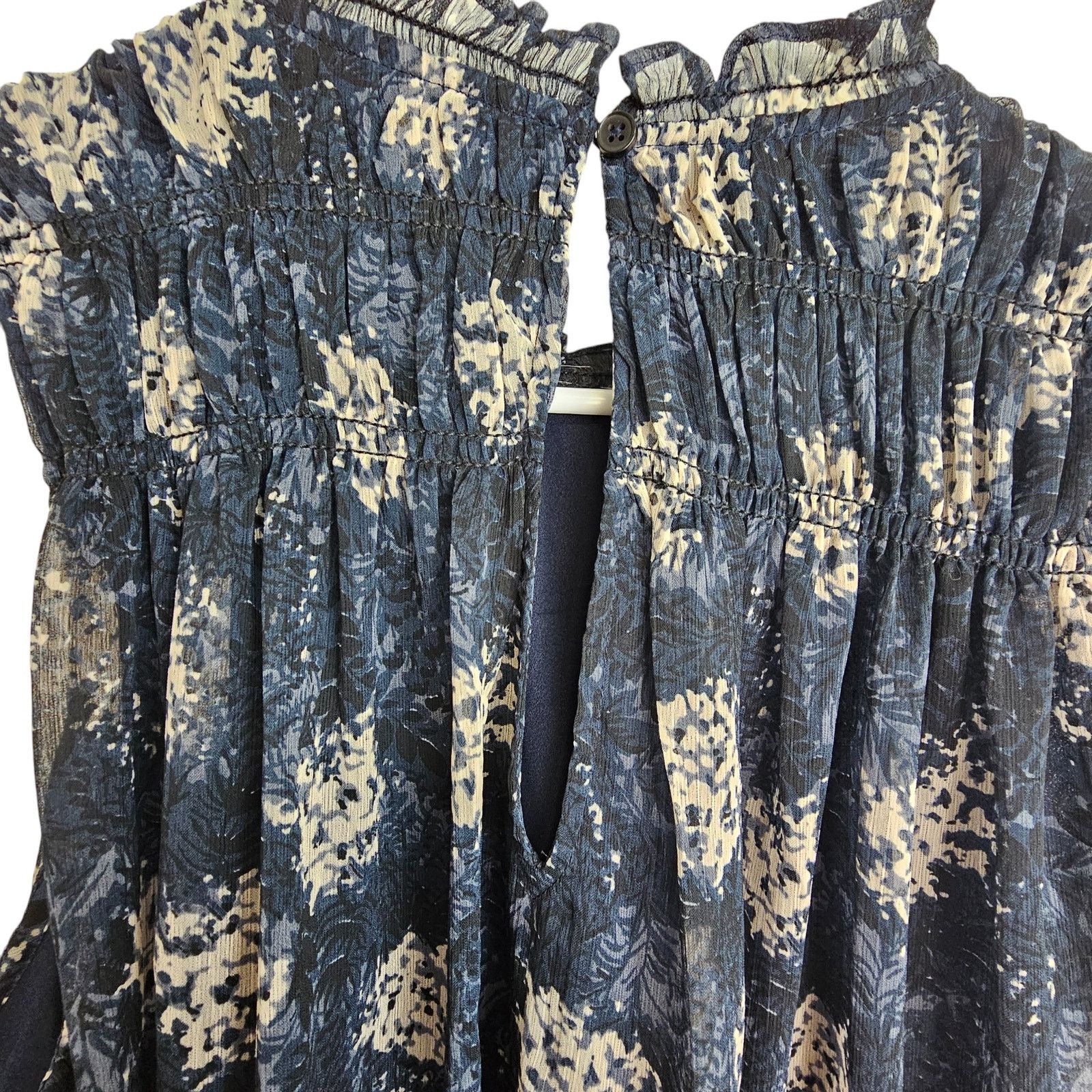 Joie Joie Women Dress Baltic Print Romantic Feminine Sleeveless L Size L / US 10 / IT 46 - 10 Thumbnail
