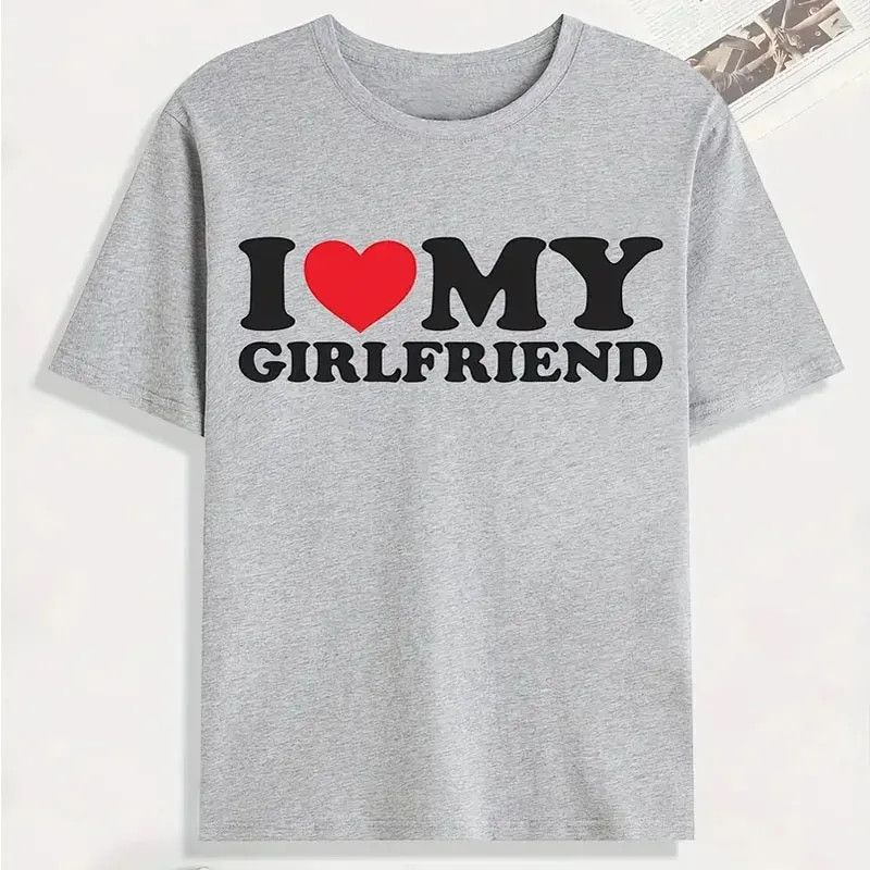 Japanese Brand "I Love My Girlfriend" T Shirt Size US L / EU 52-54 / 3 - 1 Preview