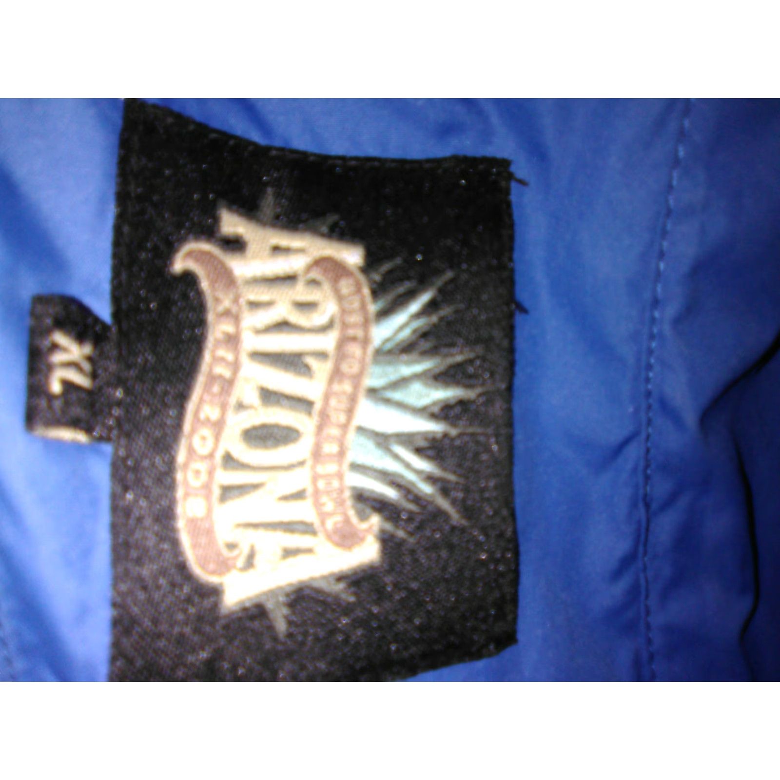 Vintage Men's XL Blue Windbreaker Super Bowl 42 Host 2008 Golf TV 3 Pulte Homes Size US XL / EU 56 / 4 - 7 Thumbnail