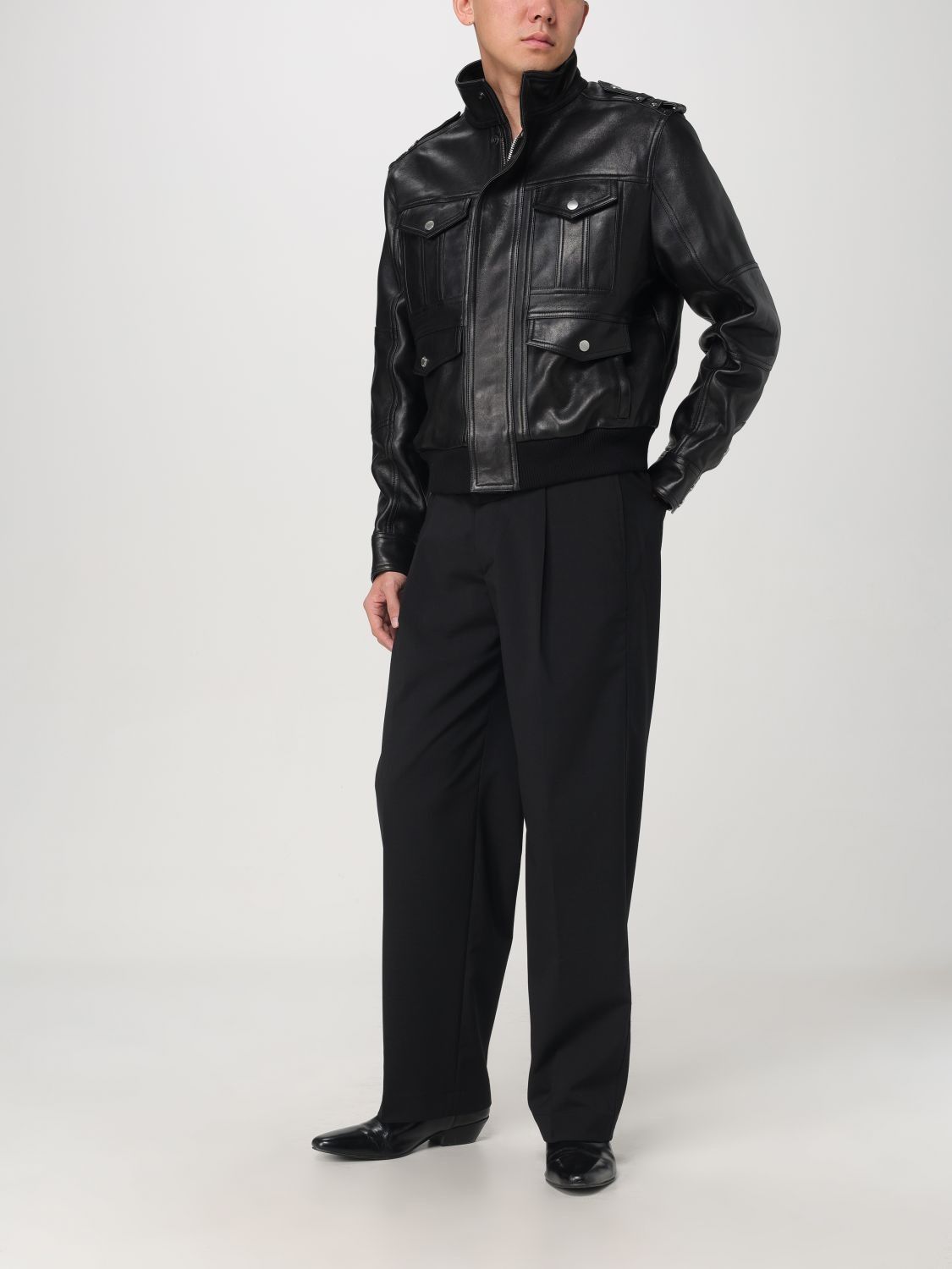 Balmain o1loc1c1125 Jackets in Black Size US L / EU 52-54 / 3 - 2 Thumbnail