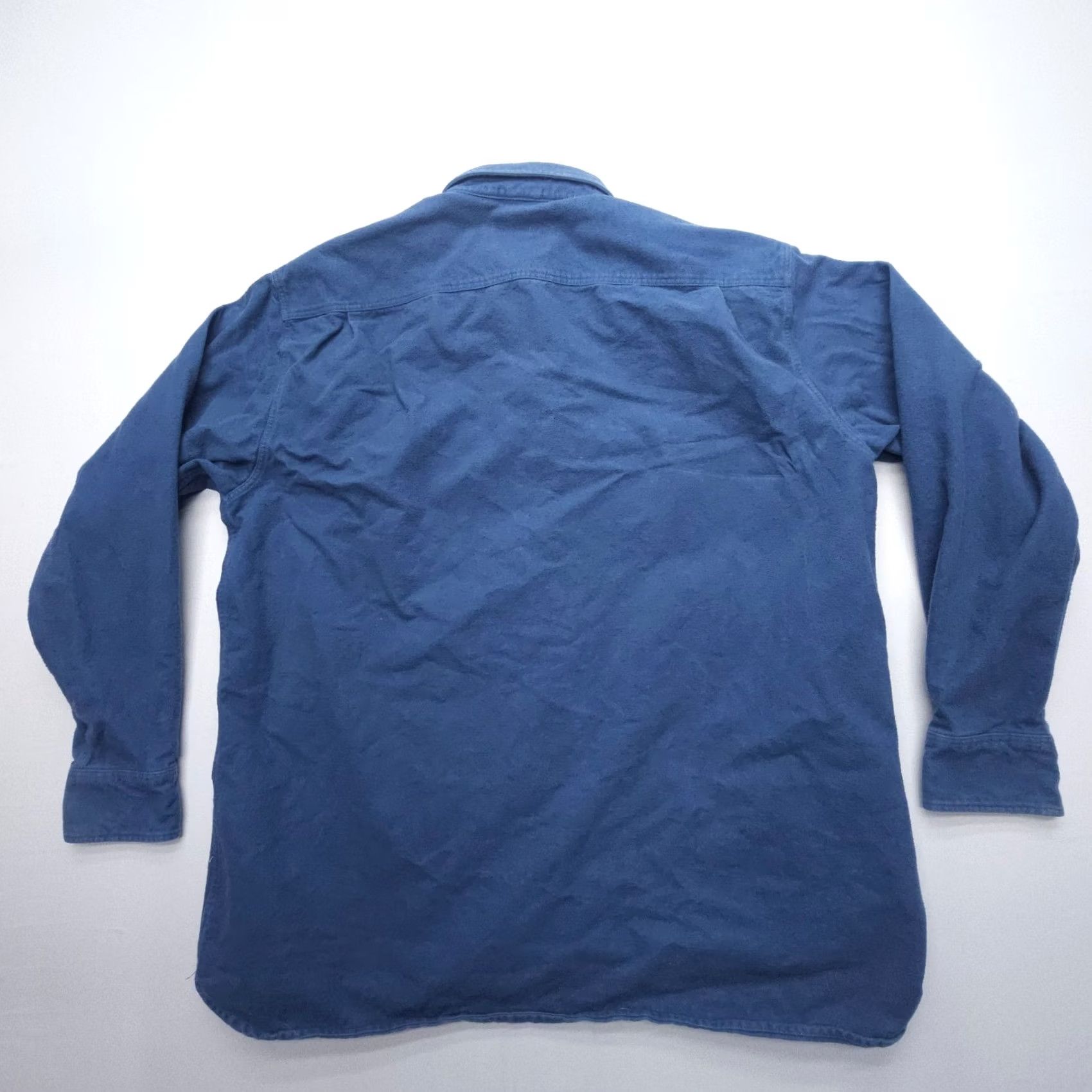 Vintage Cabela's Deerskin Soft Chamois Heavyweight Flannel Shirt Mens XL Tall Blue Button-Up Shirt XS? (Note: The placeholder is invalid) Size US XL / EU 56 / 4 - 2 Thumbnail