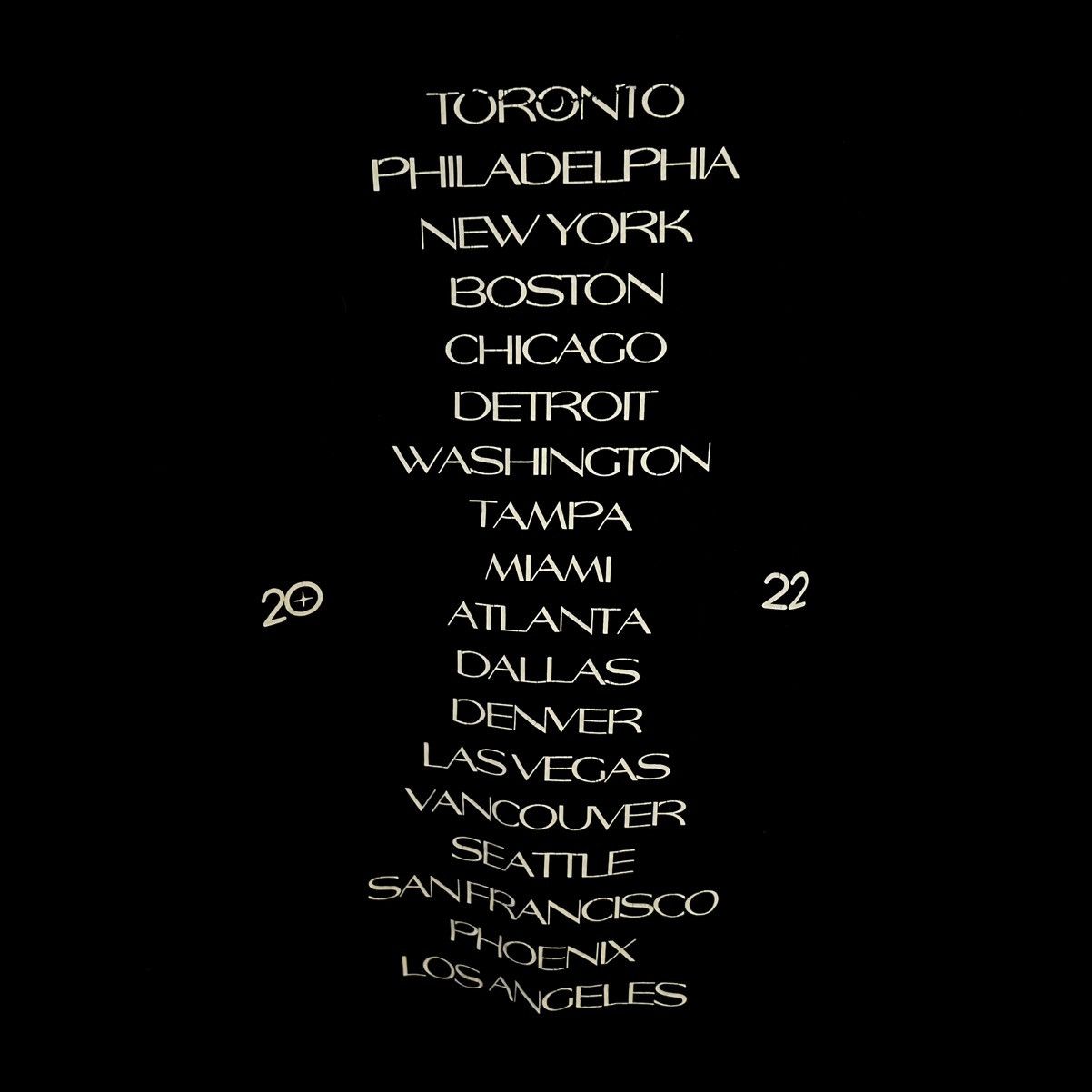 The Weeknd × XO The Weeknd XO After Hours Til Dawn 2022 Tour Graphic Tee Size US XL / EU 56 / 4 - 4 Thumbnail