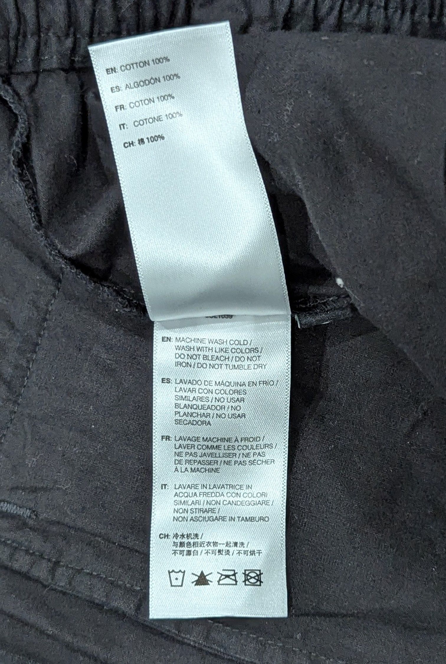 John Elliott JOHN ELLIOTT Back Sateen Relaxed Fit Cargo Pants Black 2XL Size US 38 / EU 54 - 9 Thumbnail