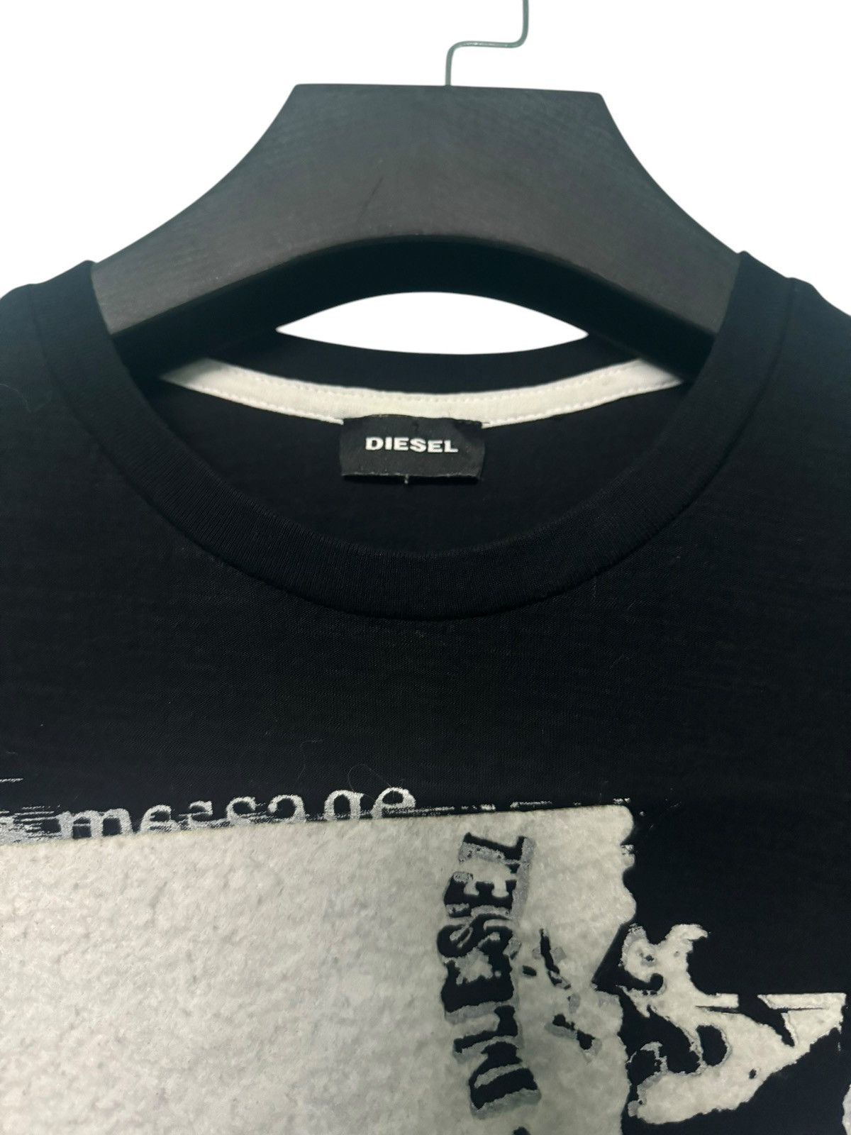 Diesel 💥 PUNK DESIGN DIESEL MOHAWK POEMS OFF PRINTED RARE Size US S / EU 44-46 / 1 - 4 Thumbnail