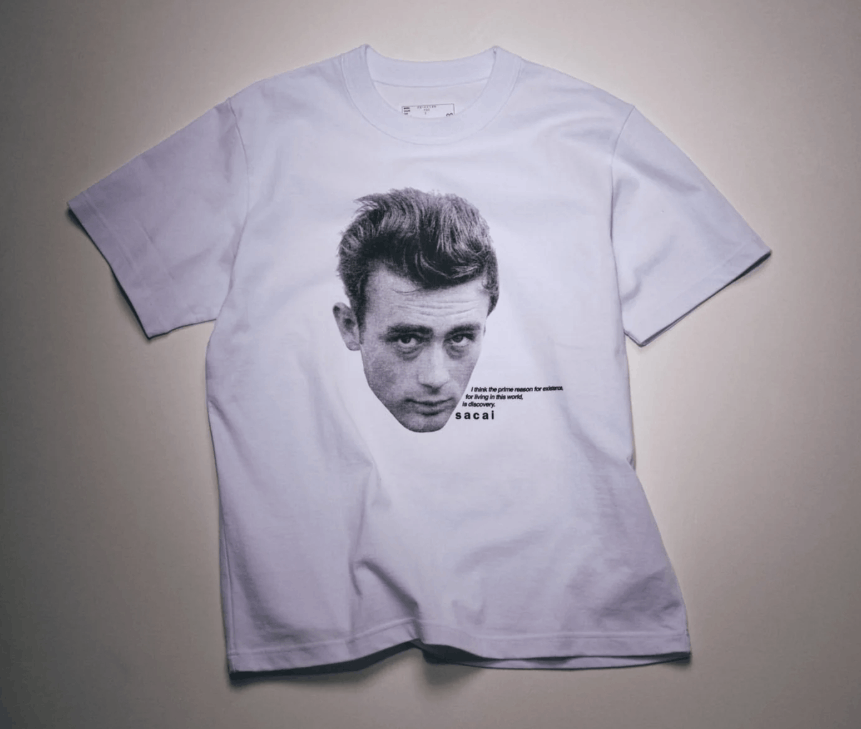 Sacai BNWT SS25 SACAI JAMES DEAN TSHIRT 2 Size US M / EU 48-50 / 2 - 10 Thumbnail