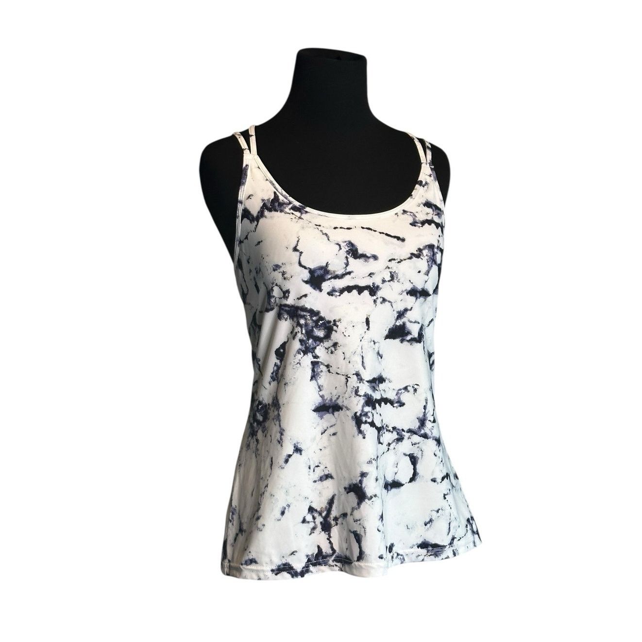 Old Navy Old Navy white purple bra build in tank top size medium Size M / US 6-8 / IT 42-44 - 10 Thumbnail