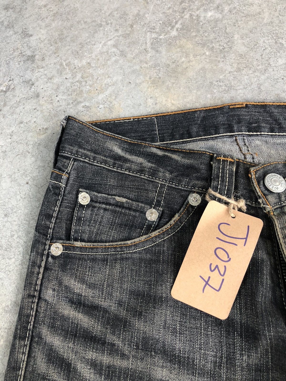 If Six Was Nine Y2k Levis Flared Jeans Distressee Jeans 708 Size US 30 / EU 46 - 14 Thumbnail