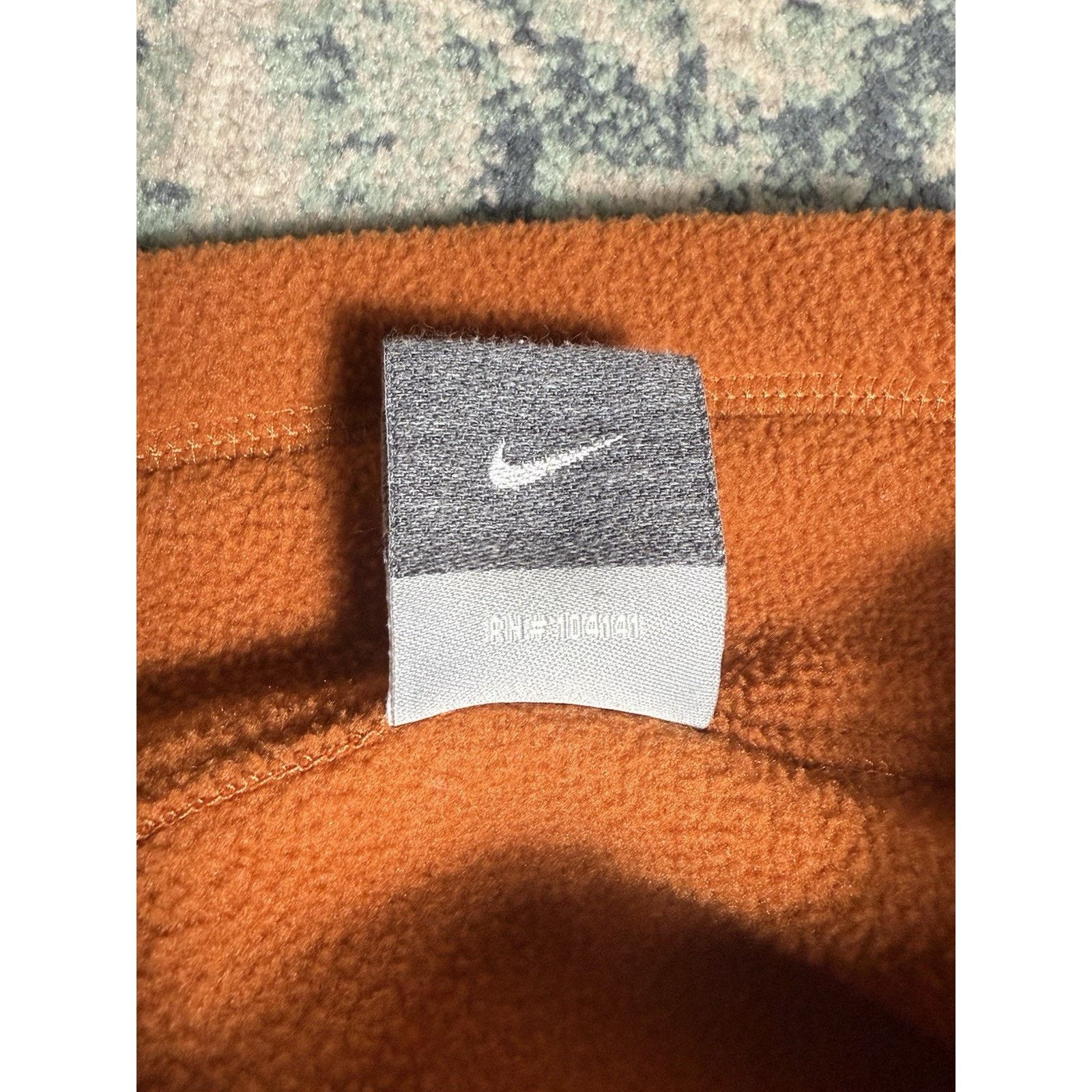 Nike Vintage 90s Y2K Nike ACG Quarter Zip Sweater Jacket Orange Size US L / EU 52-54 / 3 - 4 Thumbnail