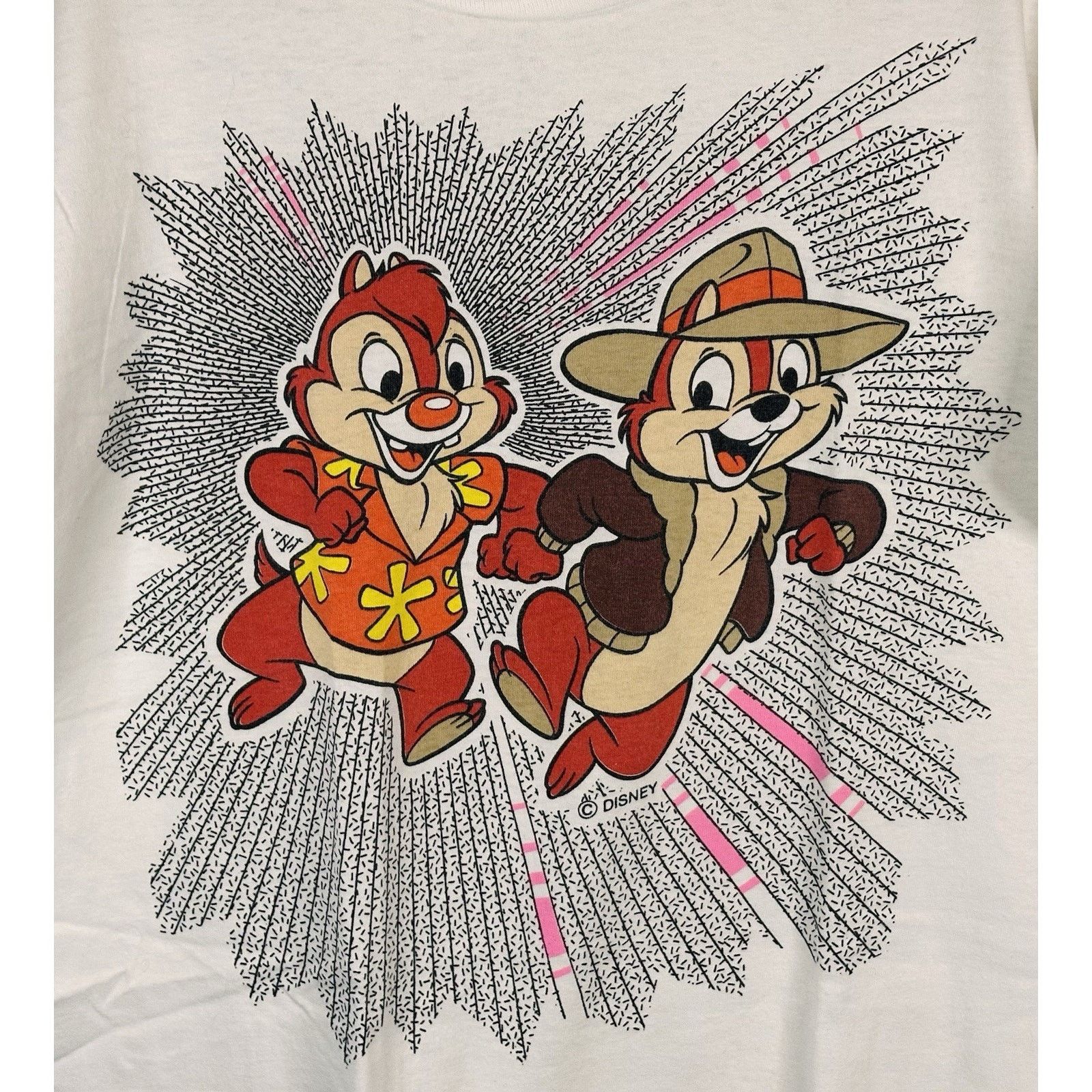 Disney Vintage Chip n Dale Rescue Rangers Disney Tee Size US XL / EU 56 / 4 - 2 Thumbnail