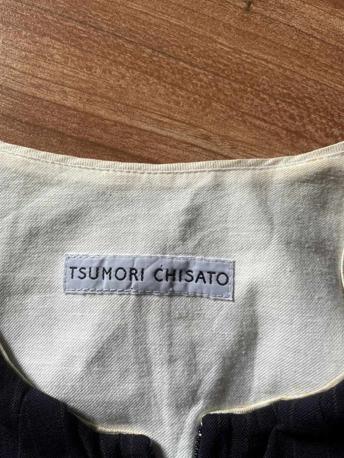 Tsumori Chisato Tsumori Chisato Pin Striped Midi Dress Size M / US 6-8 / IT 42-44 - 4 Thumbnail