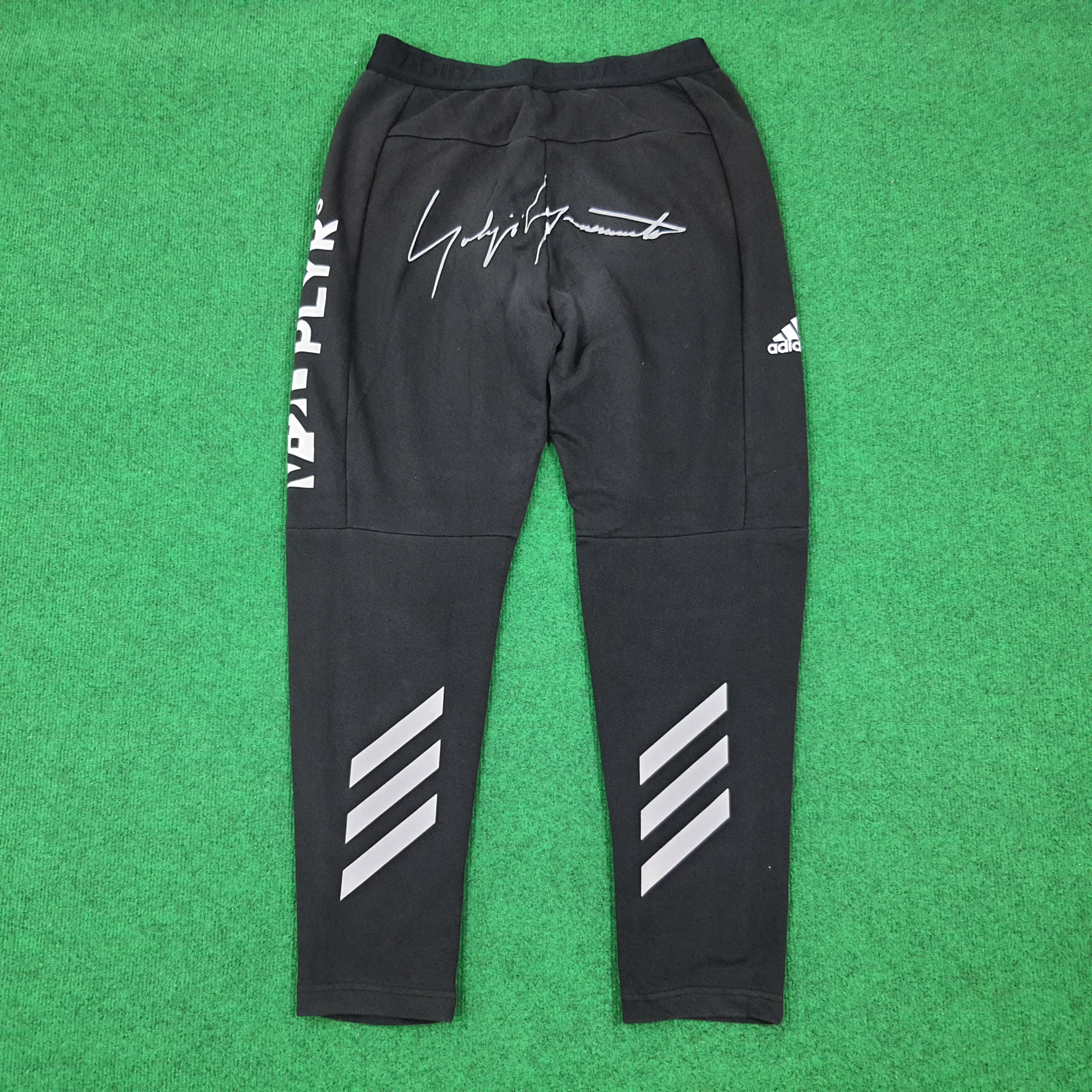 Adidas Vintage ADIDAS X Custom Yohji Yamamoto Y3 Sweatpants Size US 31 - 1 Thumbnail