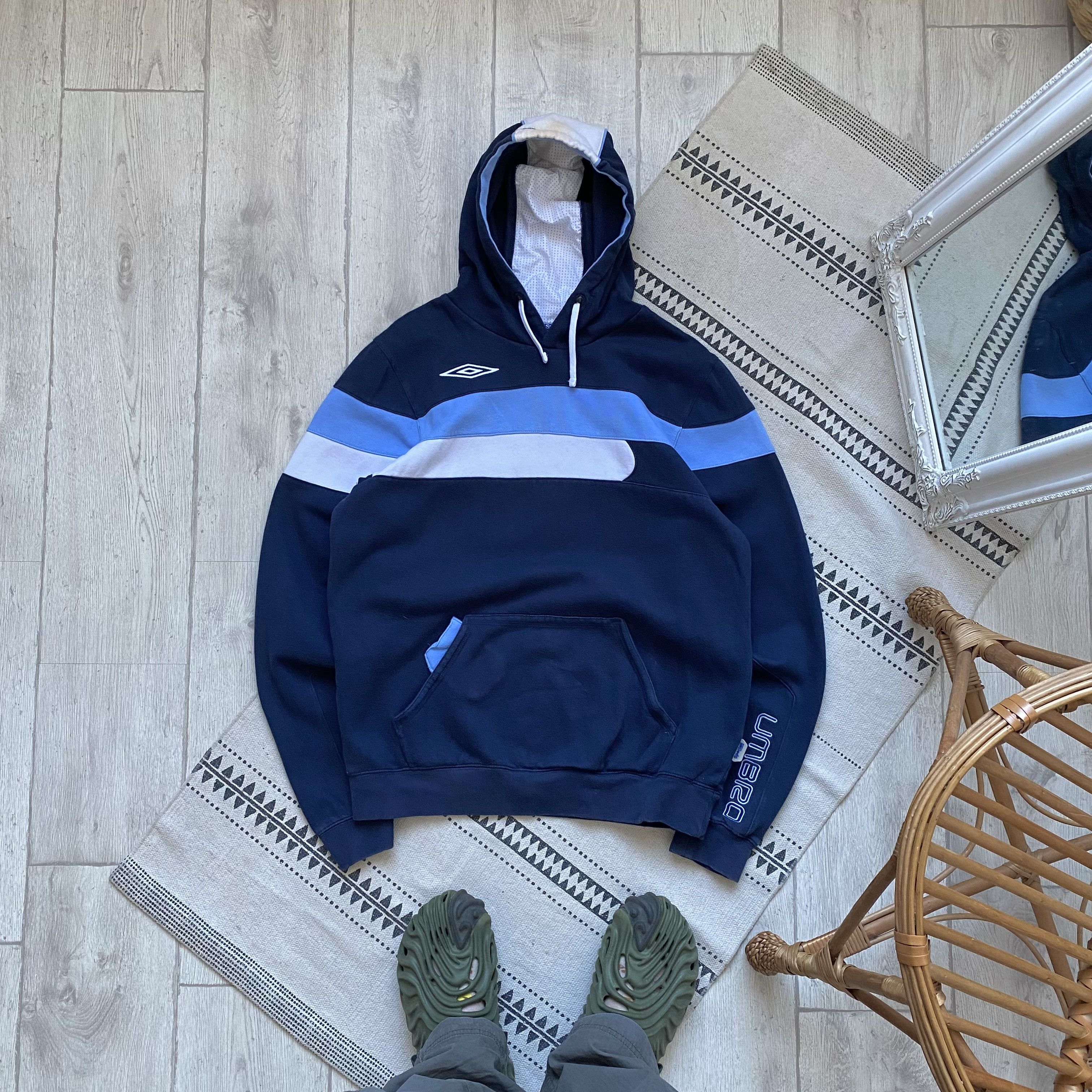 Umbro 🦈 Vintage Umbro Hoodie Y2K England Size US M / EU 48-50 / 2 - 1 Thumbnail