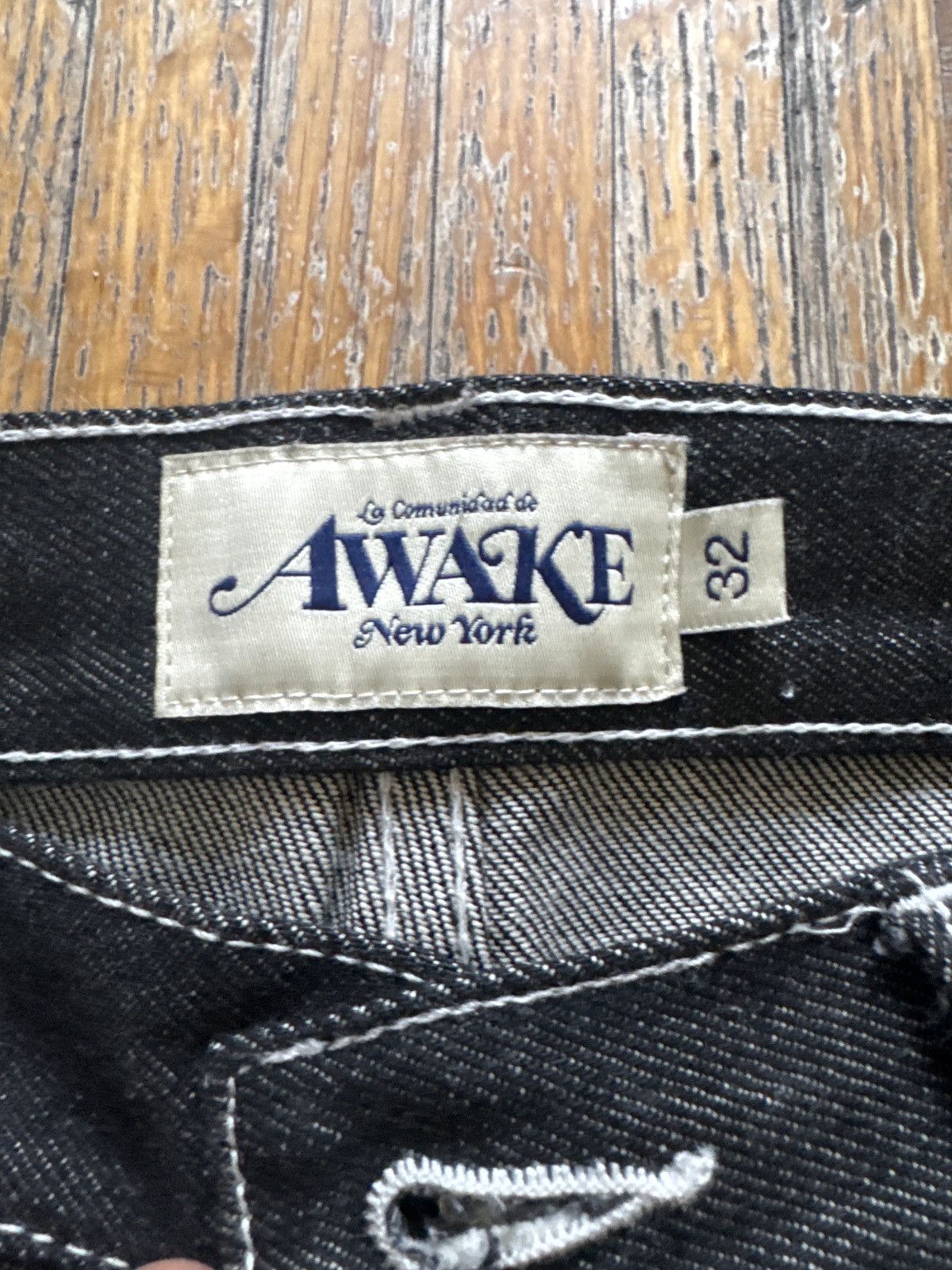 Awake NY Awake NY Orchard St. Baggie Denim black Size US 32 / EU 48 - 3 Thumbnail