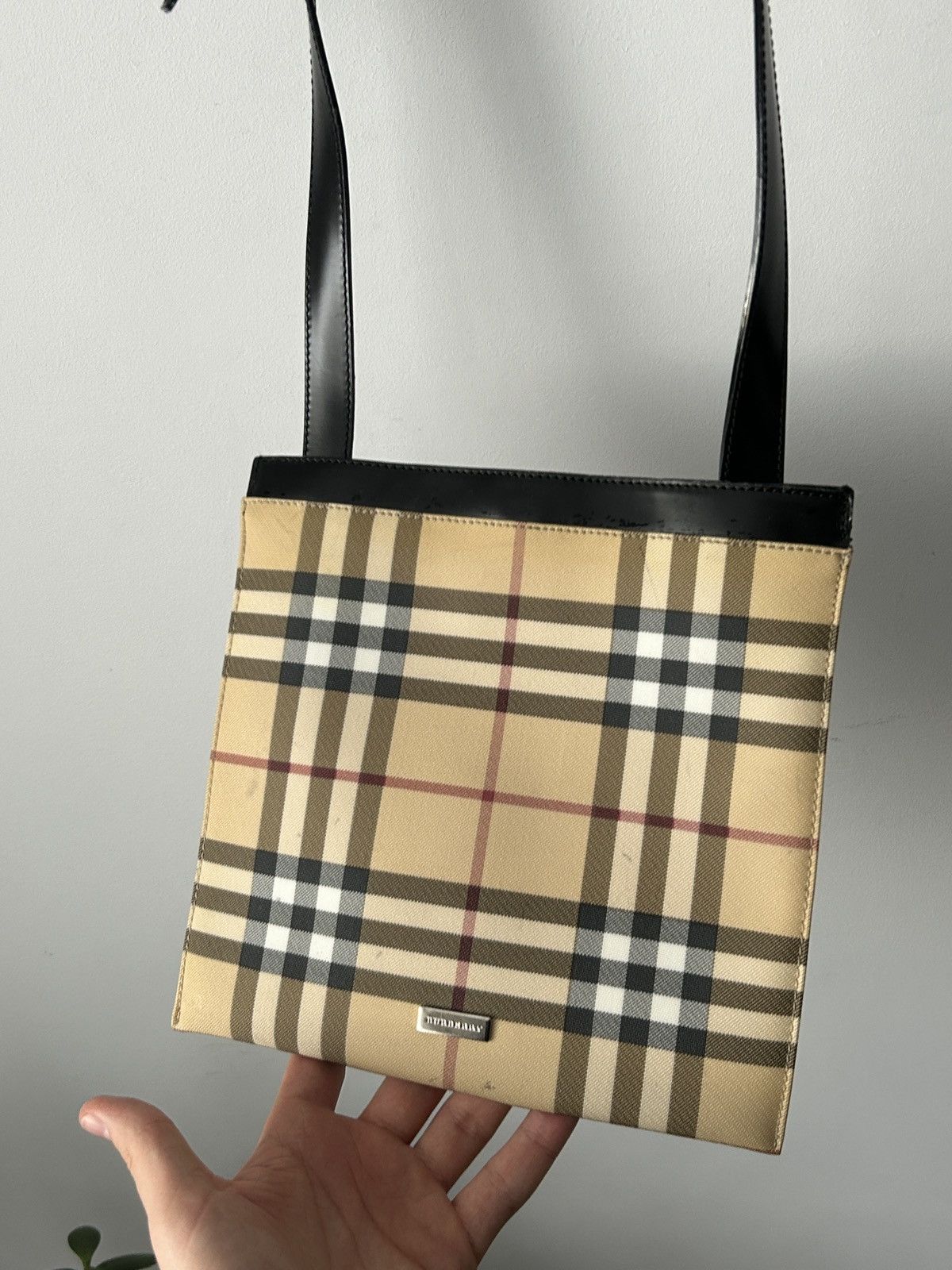 Burberry Vintage BURBERRY Nova Check Shoulder / Crossbody Bag Size ONE SIZE - 2 Thumbnail
