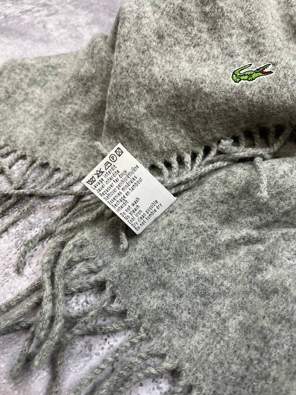 Lacoste Lacoste Scarf Muffler Luxury Old Money Size ONE SIZE - 11 Thumbnail